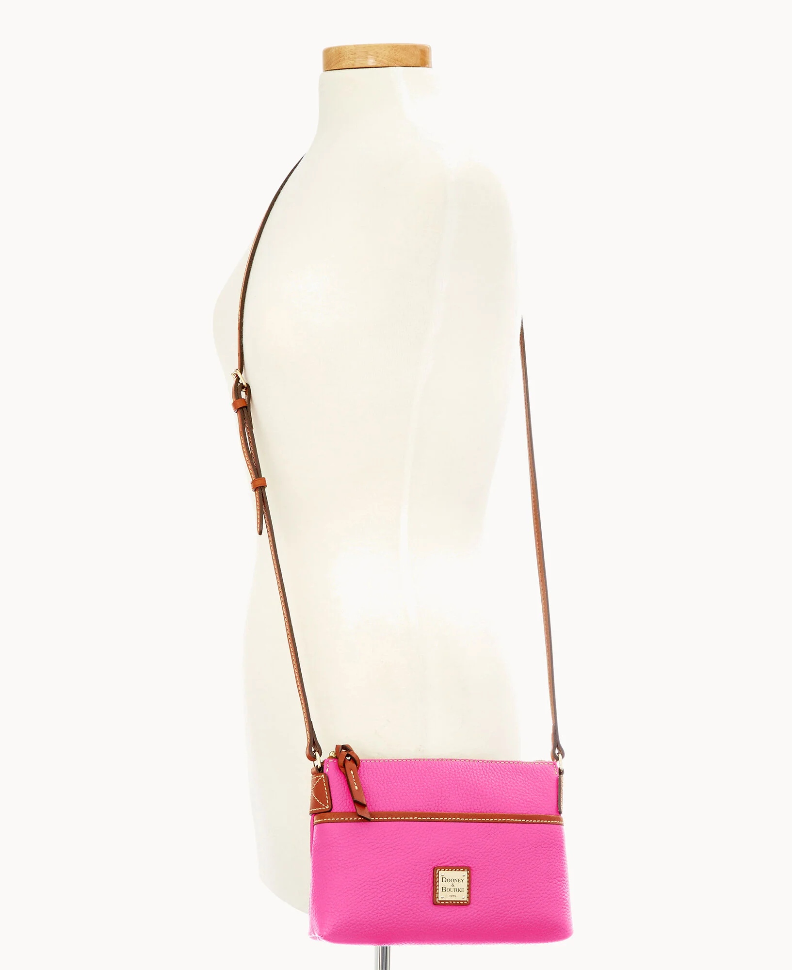 Pebble Grain Ginger Crossbody - Image 80