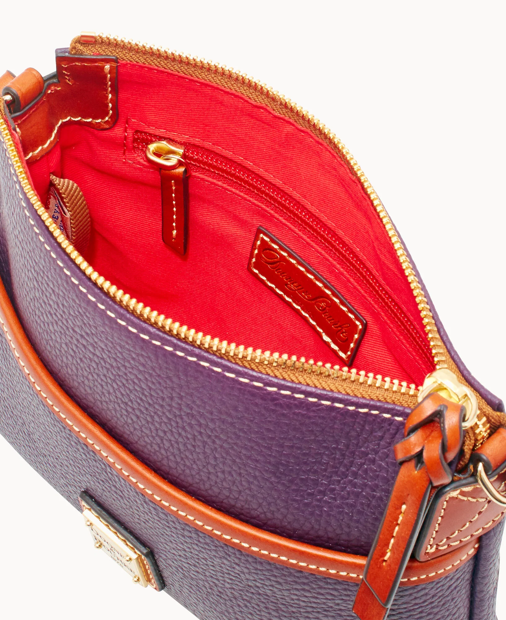 Pebble Grain Ginger Crossbody - Image 92