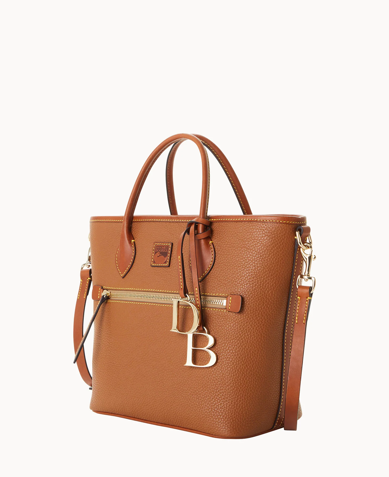 Pebble Grain Handle Tote - Image 22