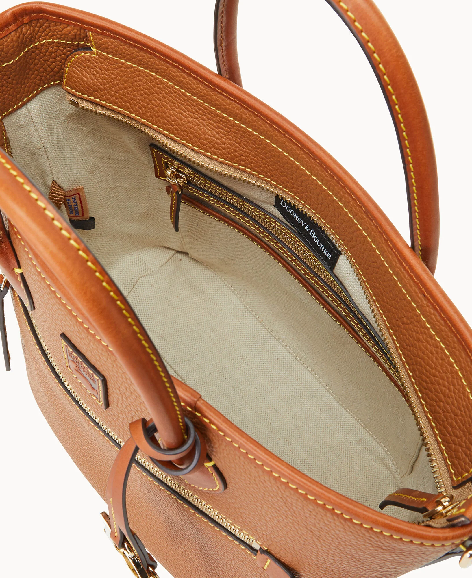 Pebble Grain Handle Tote - Image 23
