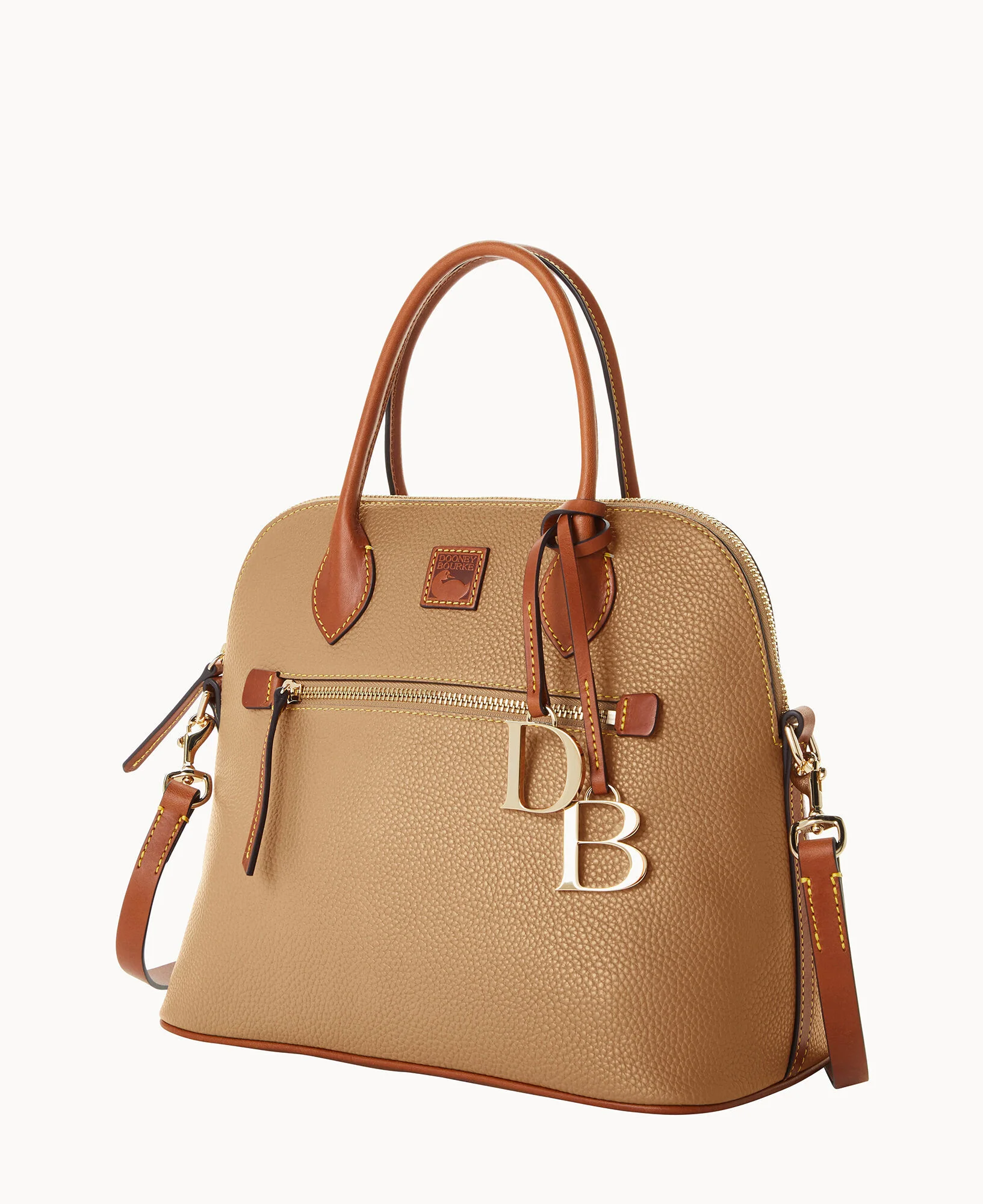 Pebble Grain Large Domed Satchel - Image 118