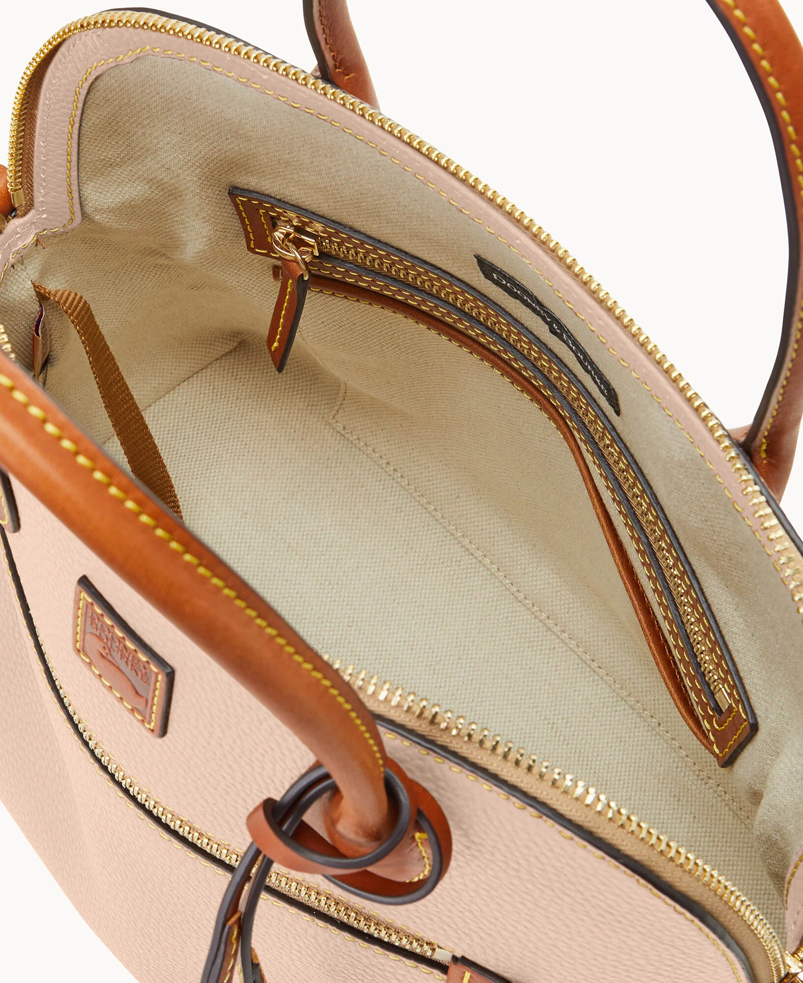 Pebble Grain Large Domed Satchel - Image 123