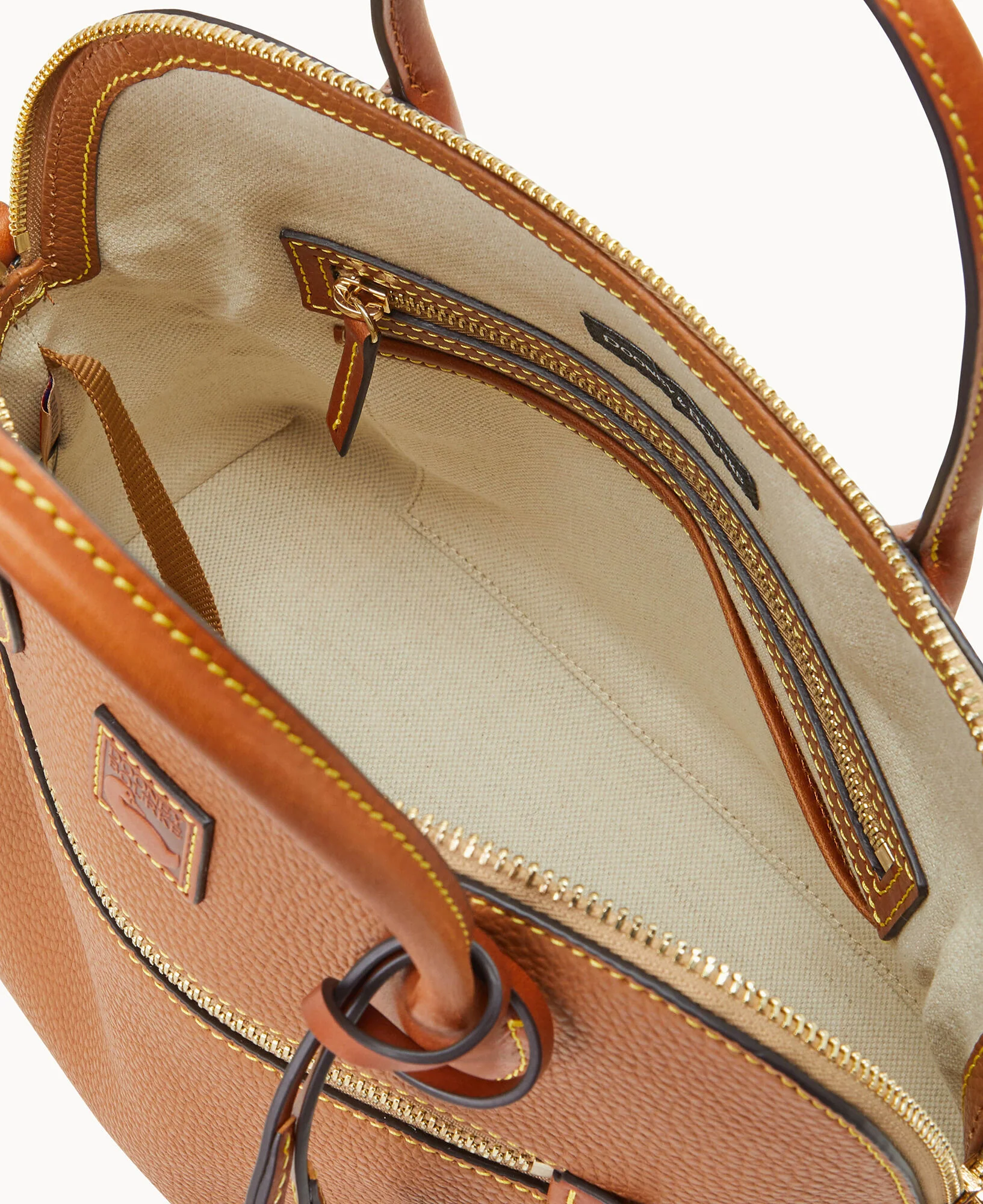 Pebble Grain Large Domed Satchel - Image 31