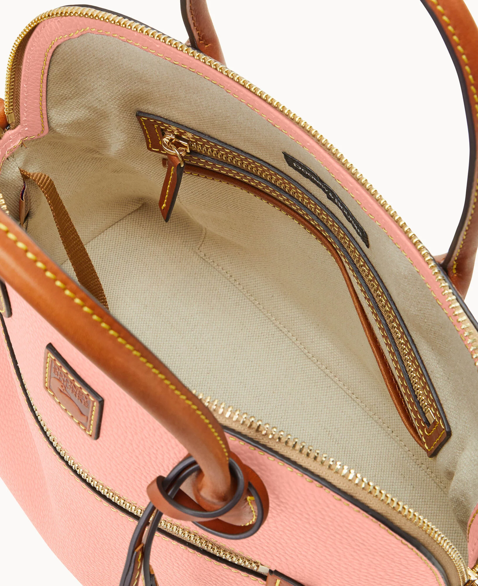 Pebble Grain Large Domed Satchel - Image 95
