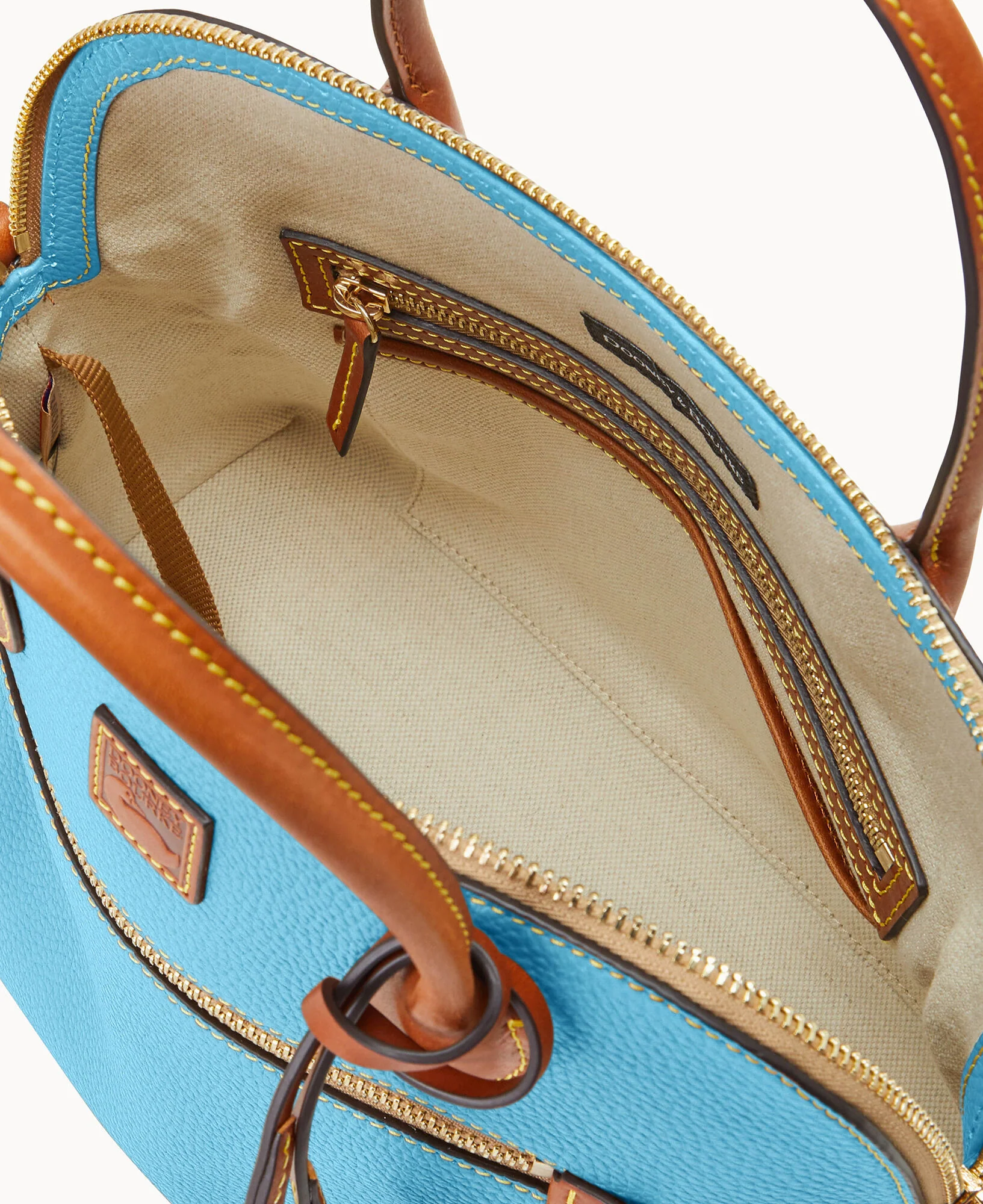 Pebble Grain Large Domed Satchel - Image 99