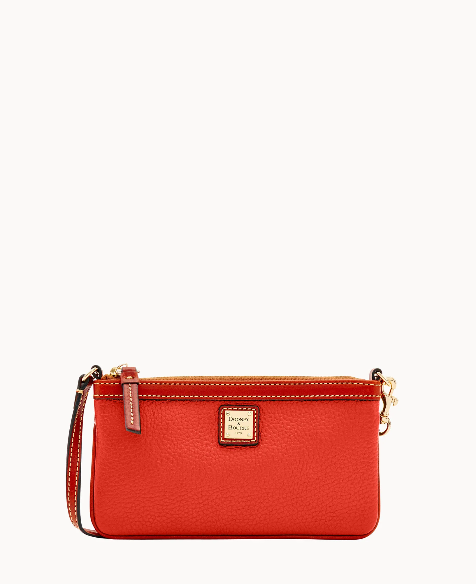 Pebble Grain Large Slim Wristlet - Image 46