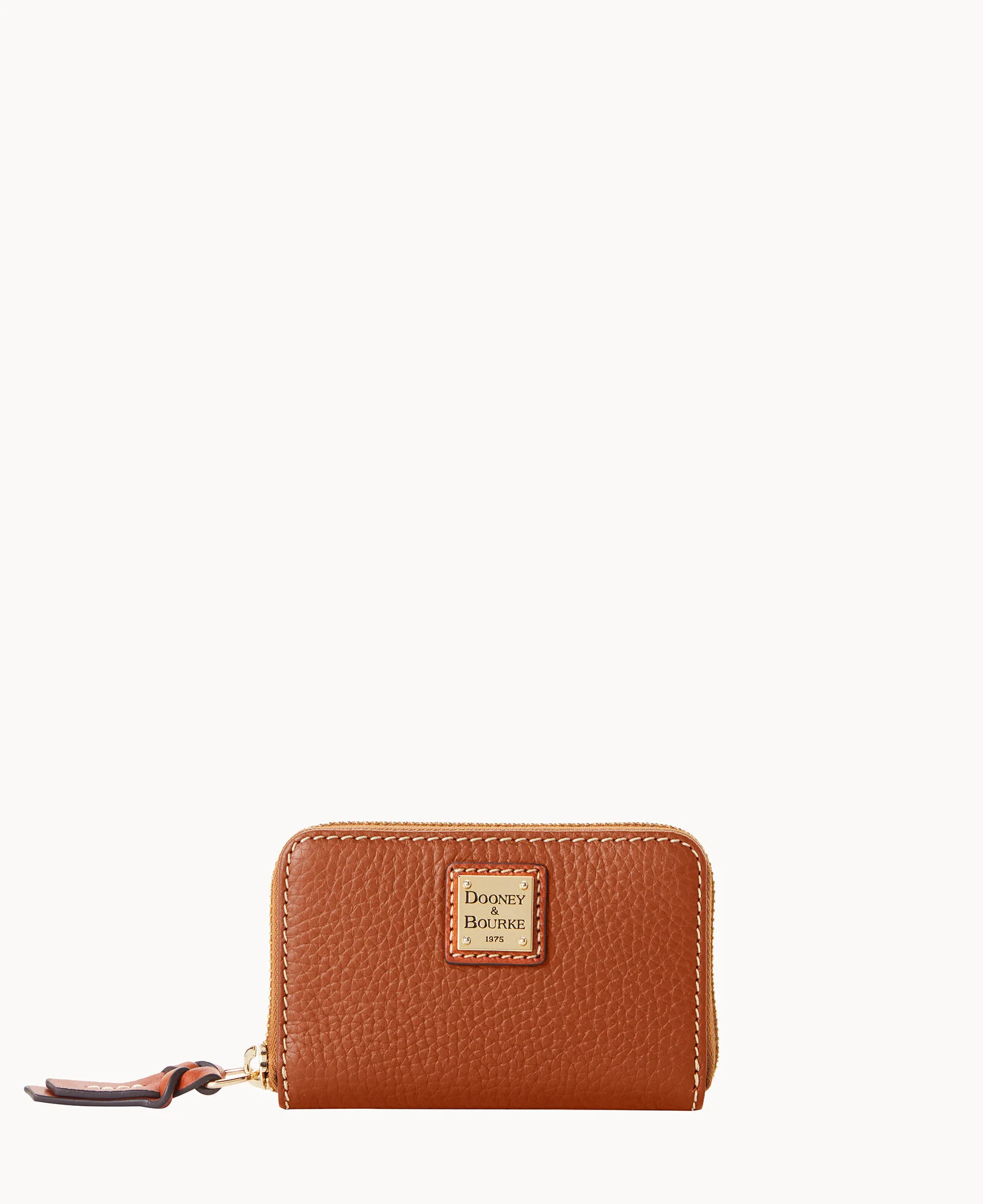 Pebble Grain Large Zip Around Credit Card Case - Image 37