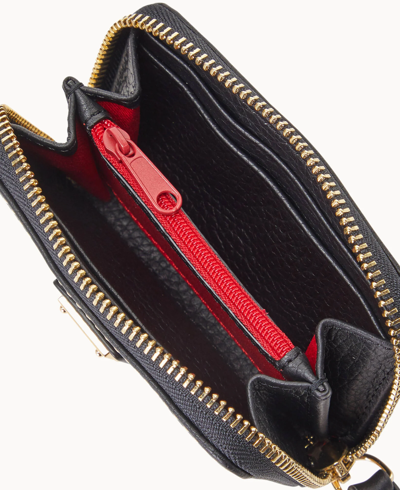 Pebble Grain Large Zip Around Credit Card Case - Image 48