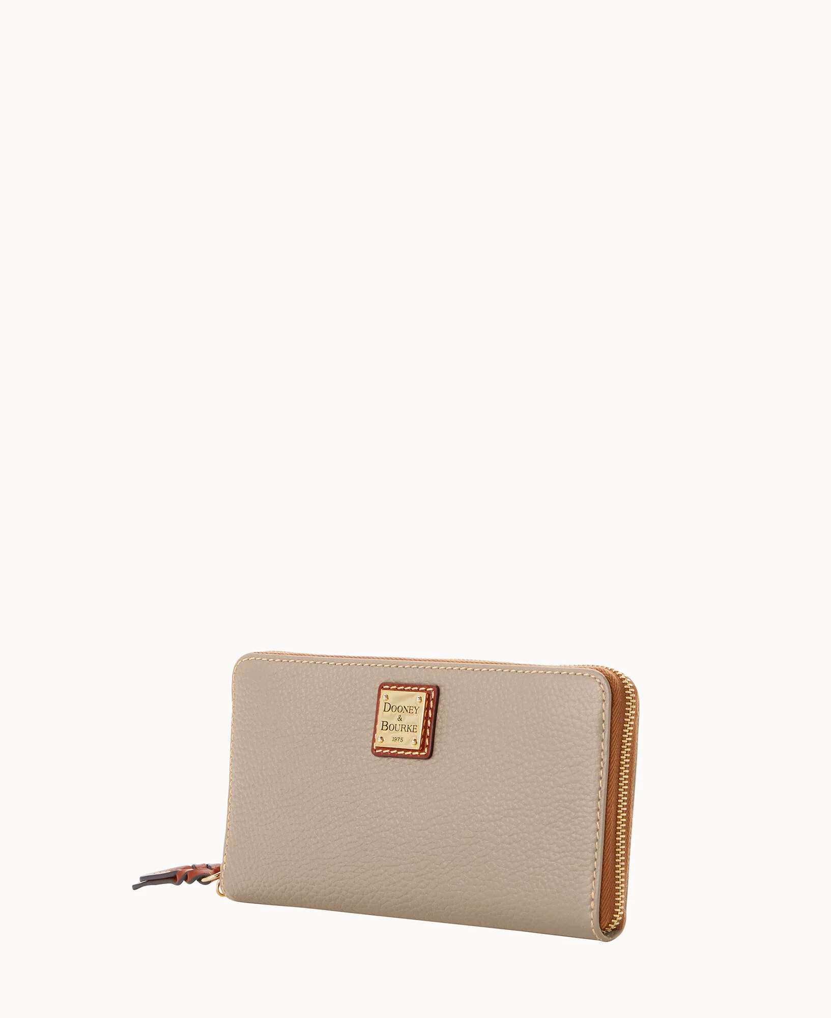 Pebble Grain Large Zip Around Wristlet Crossbody - Image 32