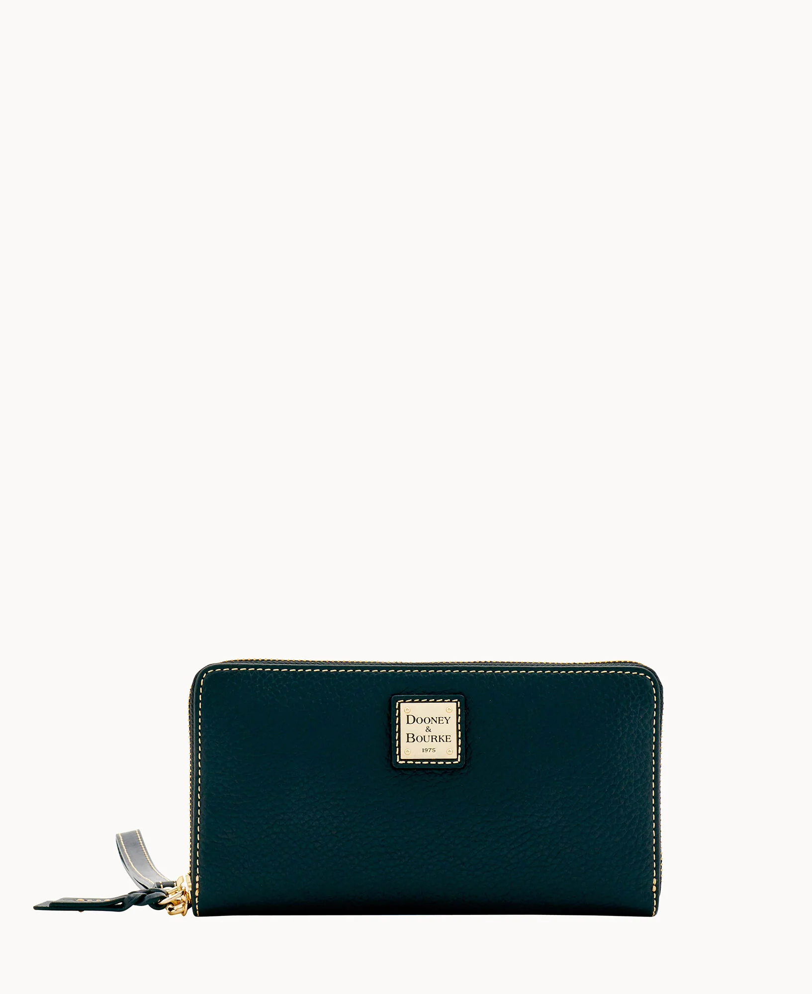 Pebble Grain Large Zip Around Wristlet - Image 31