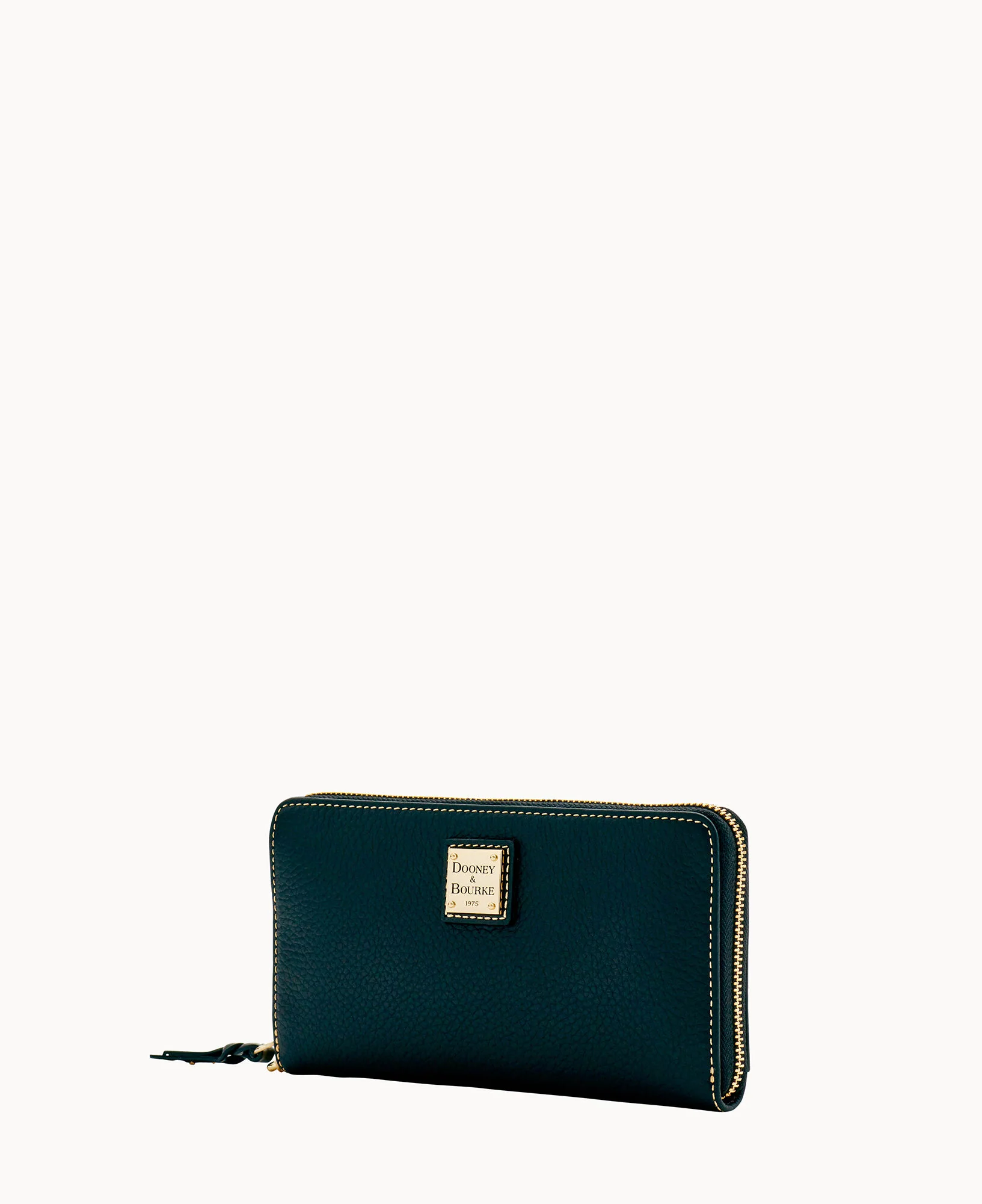 Pebble Grain Large Zip Around Wristlet - Image 32