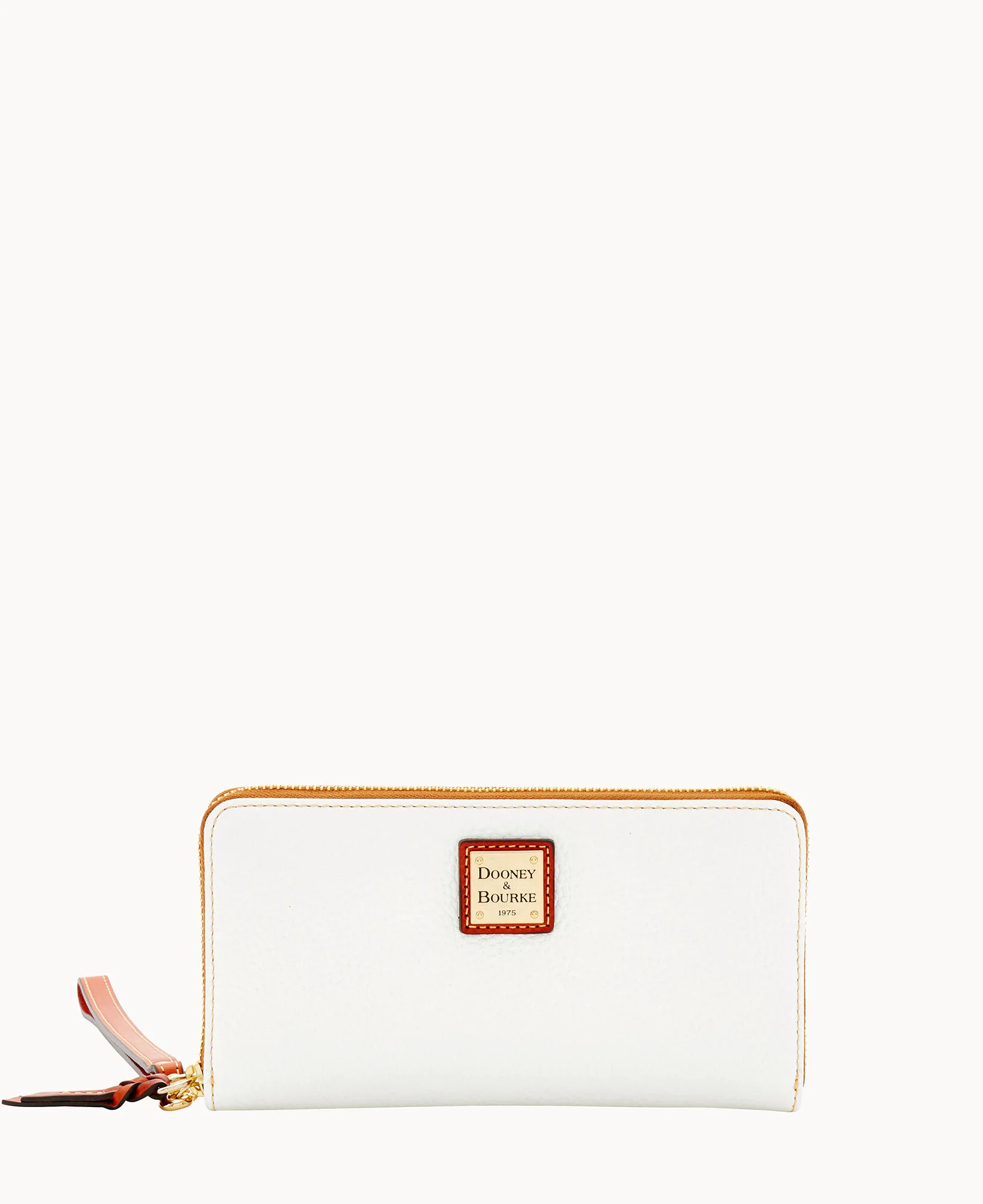 Pebble Grain Large Zip Around Wristlet - Image 34