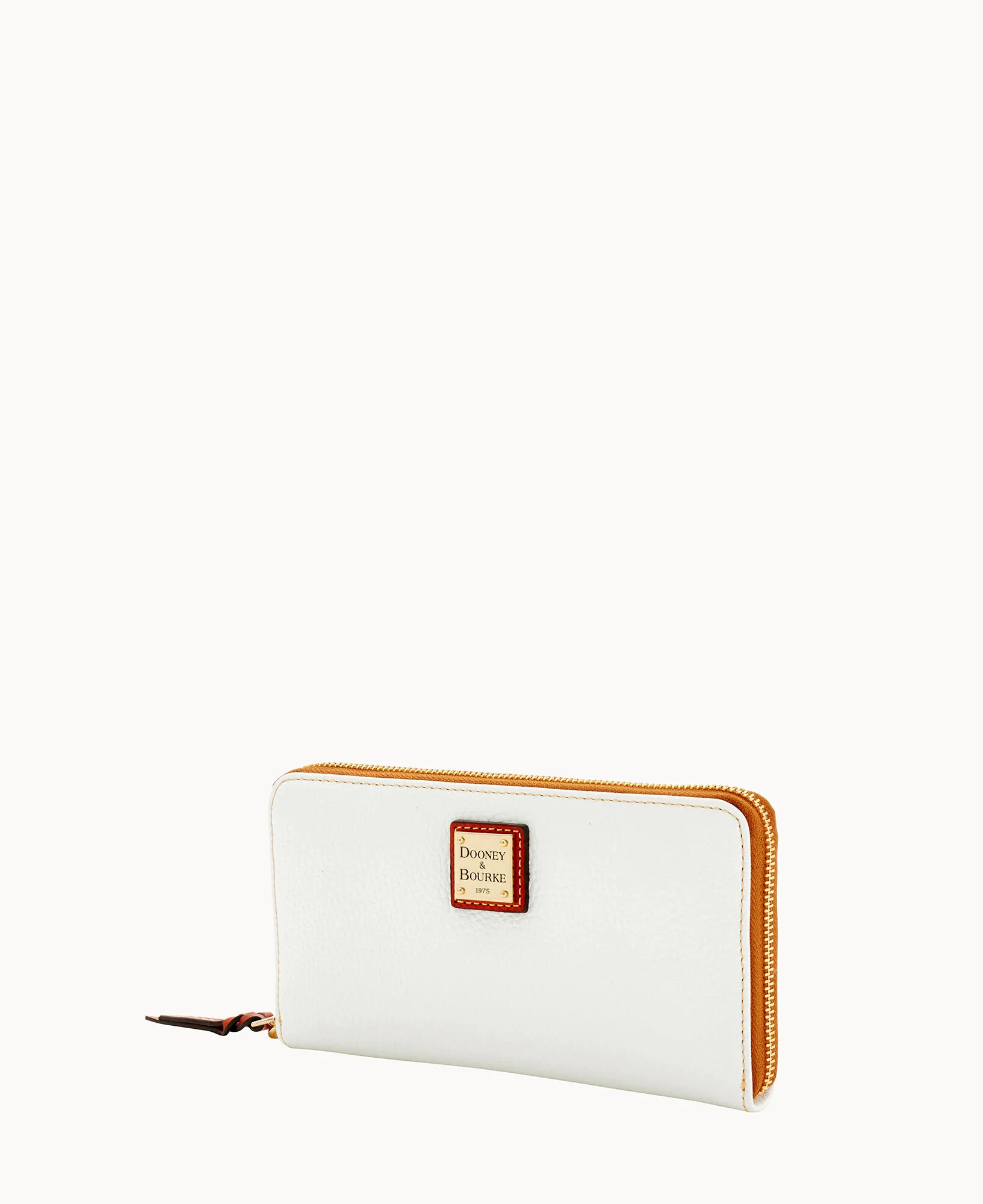Pebble Grain Large Zip Around Wristlet - Image 35