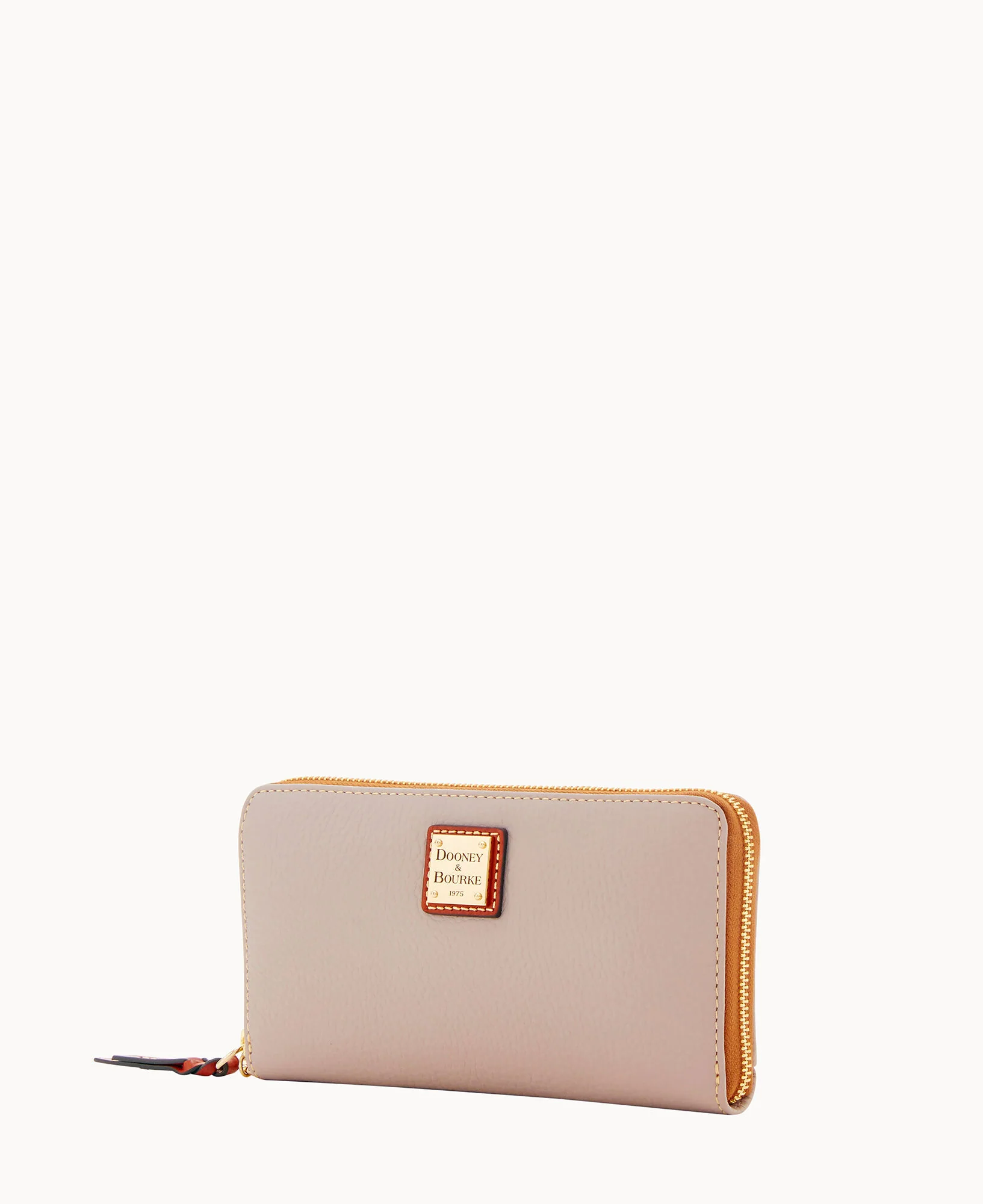 Pebble Grain Large Zip Around Wristlet - Image 50