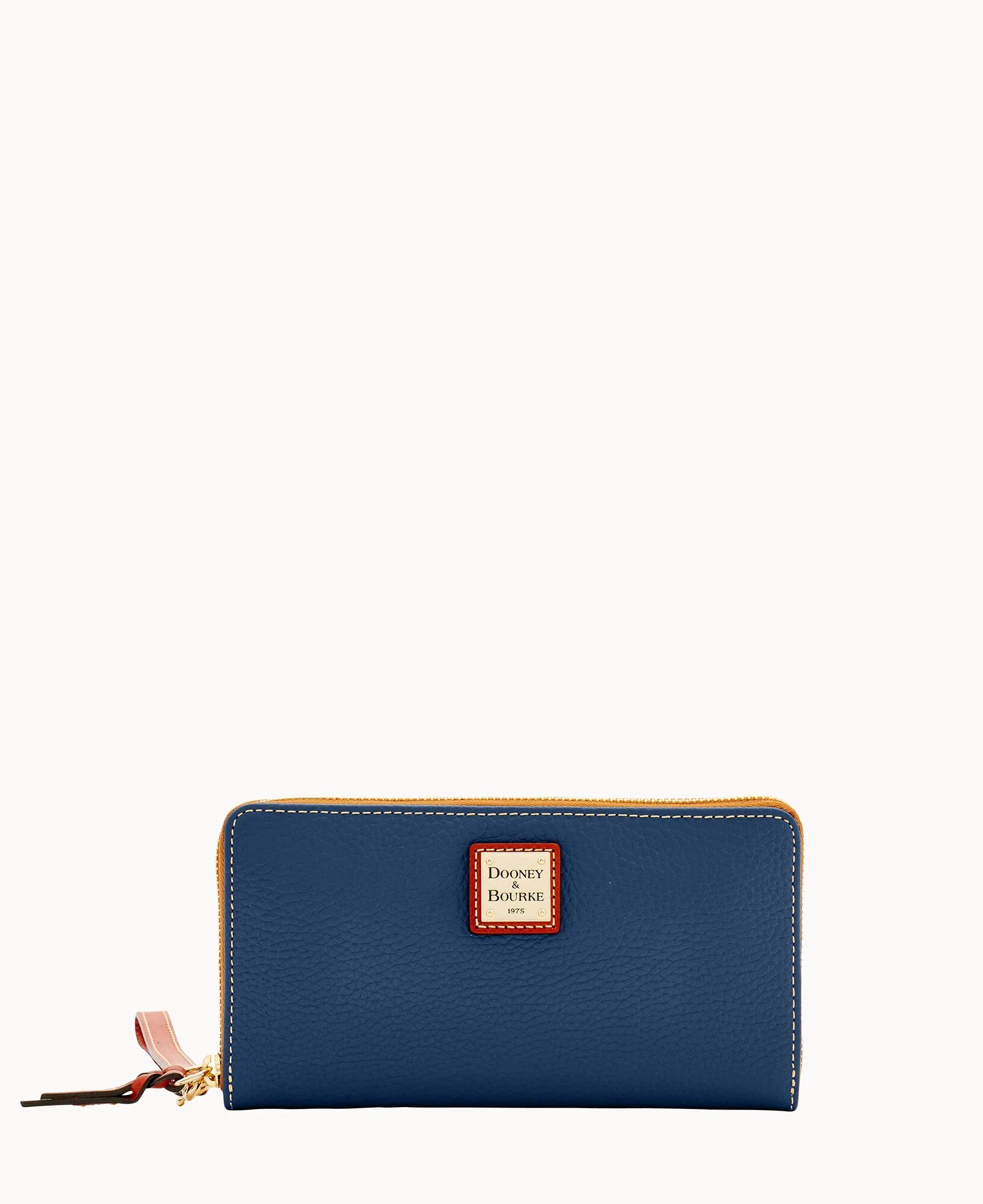 Pebble Grain Large Zip Around Wristlet - Image 58
