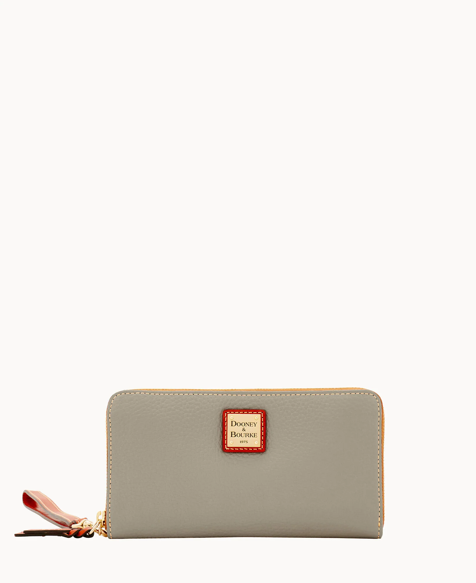 Pebble Grain Large Zip Around Wristlet - Image 67