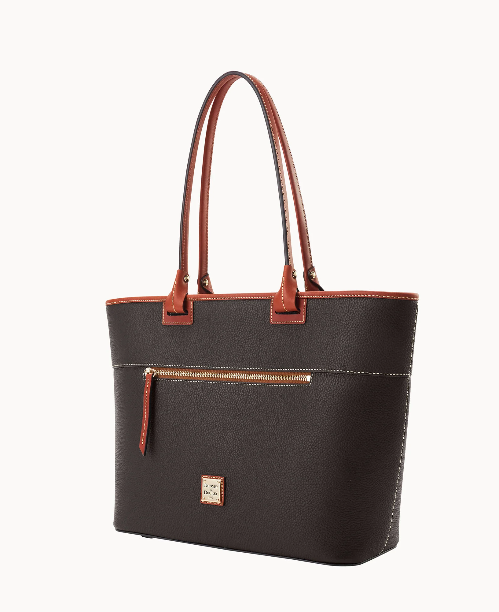 Pebble Grain Large Zip Tote - Image 10