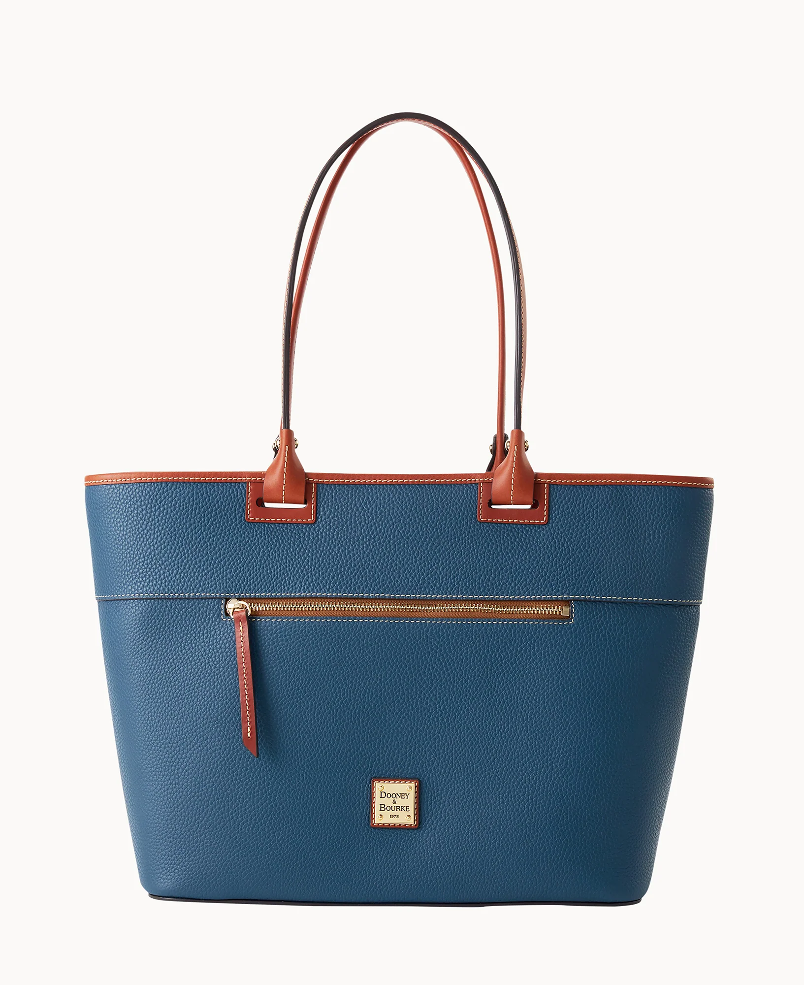 Pebble Grain Large Zip Tote - Image 25