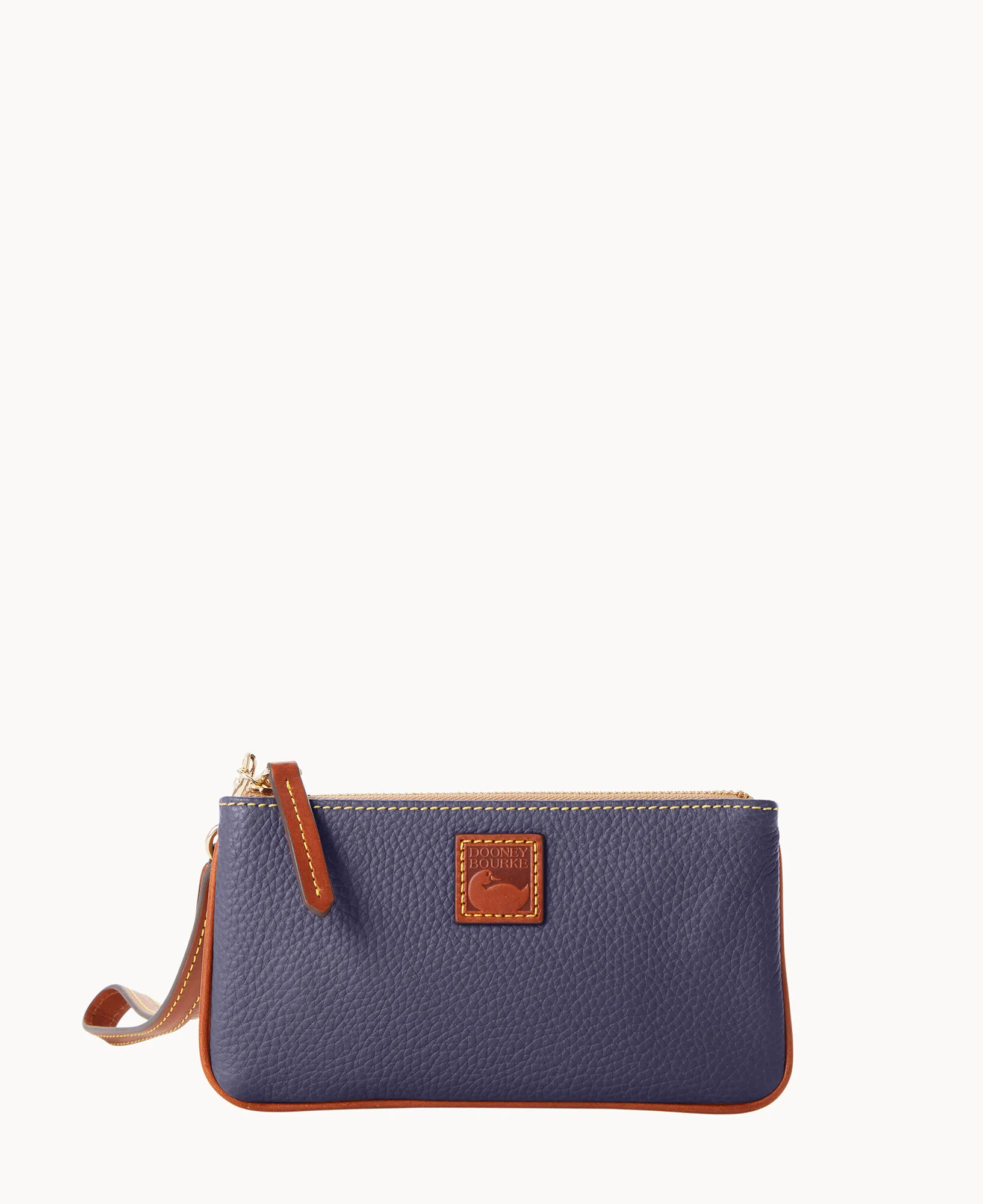 Pebble Grain Medium Wristlet - Image 12