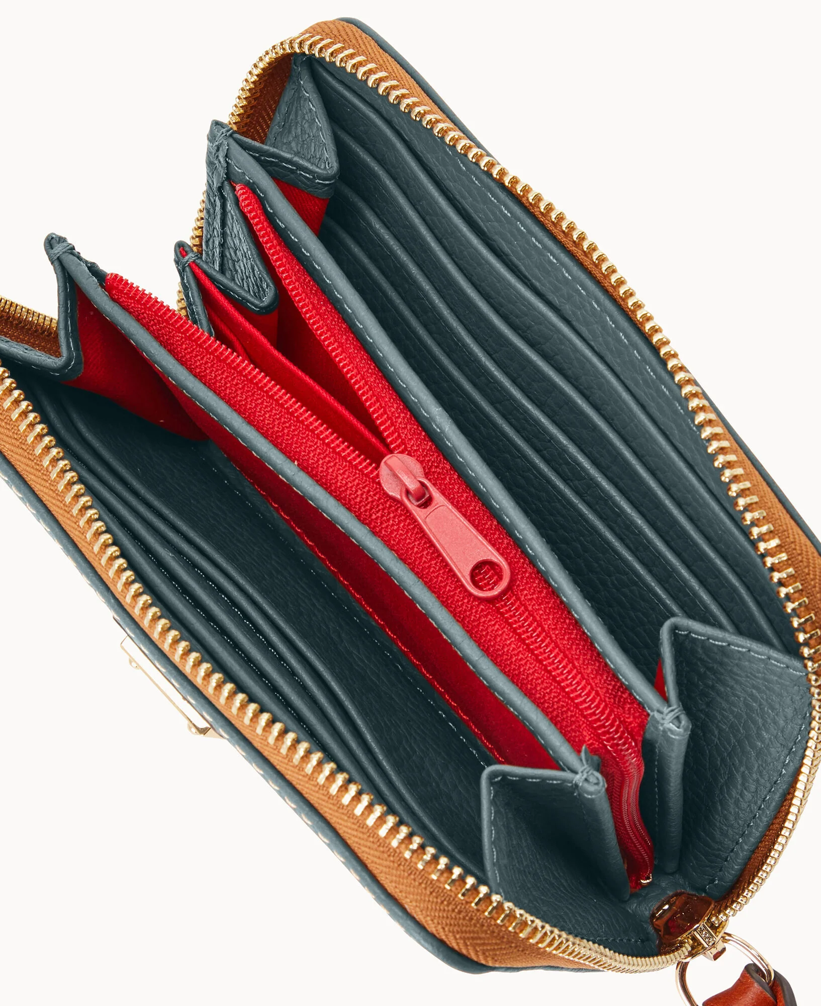 Pebble Grain Medium Zip Around Wallet - Image 3