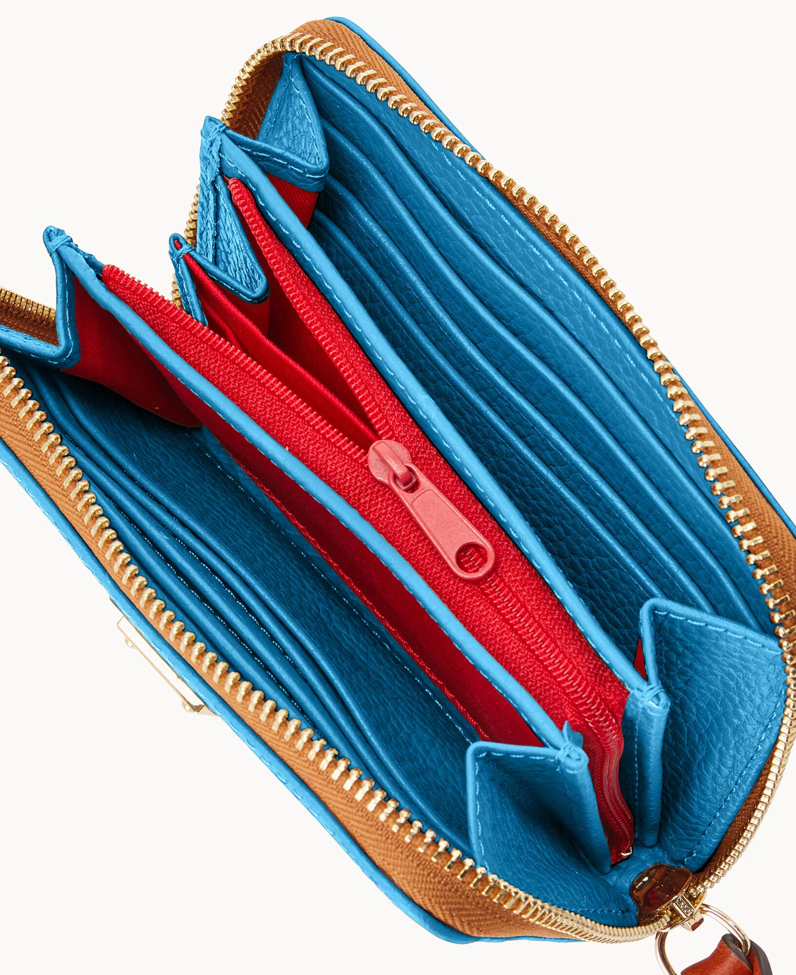 Pebble Grain Medium Zip Around Wallet - Image 48
