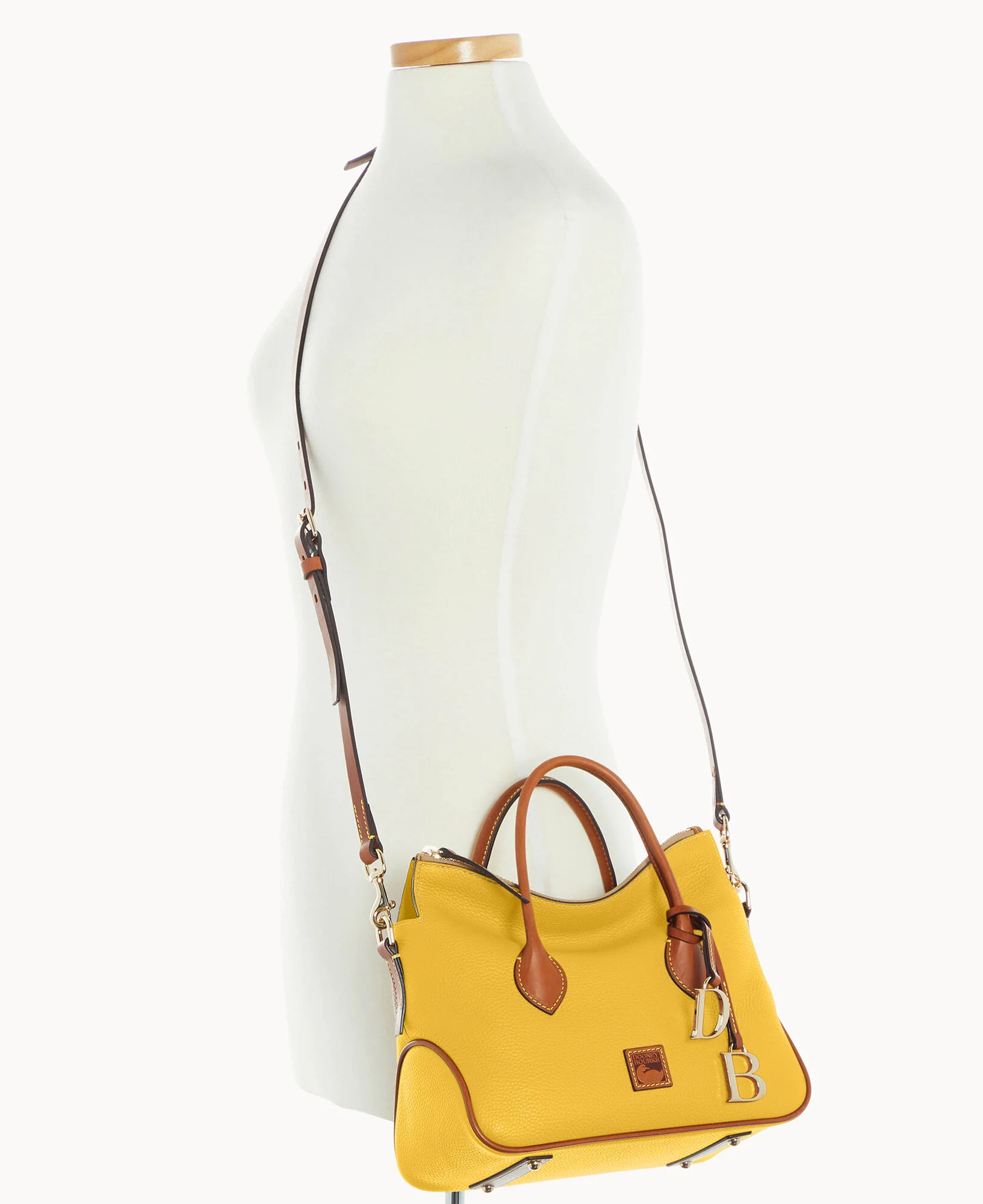 Pebble Grain Satchel - Image 135