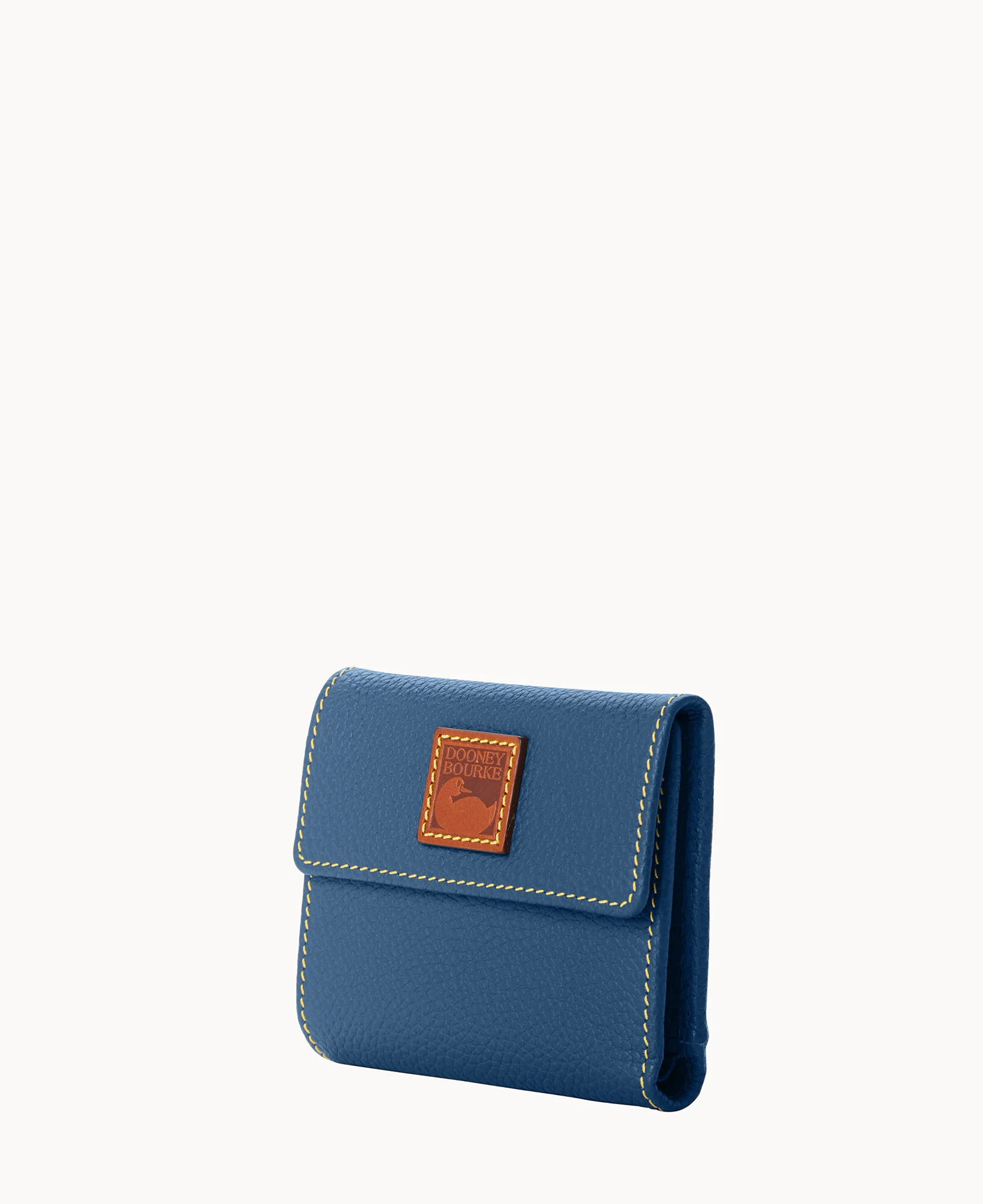 Pebble Grain Small Flap Wallet - Image 17