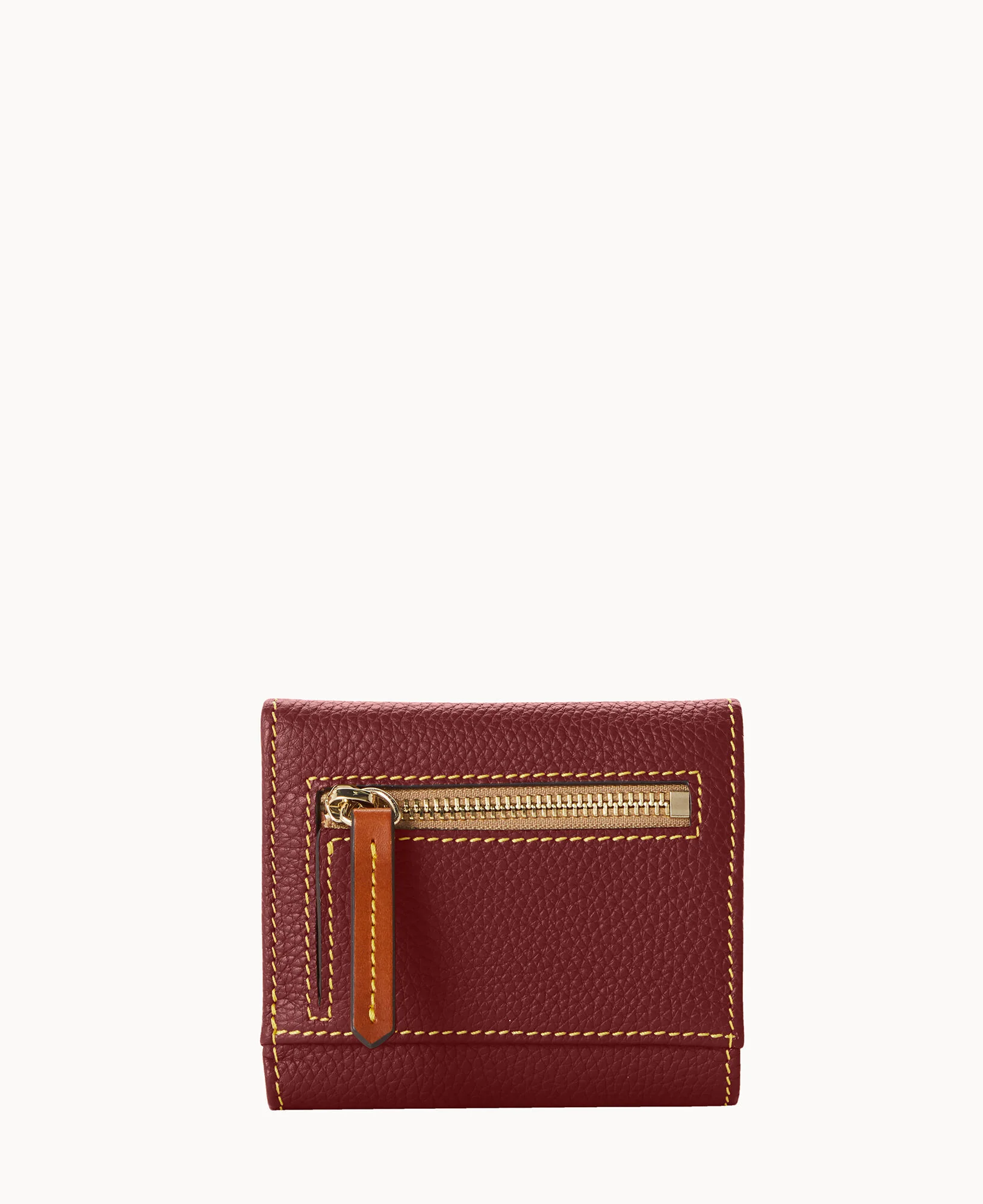 Pebble Grain Small Flap Wallet - Image 4