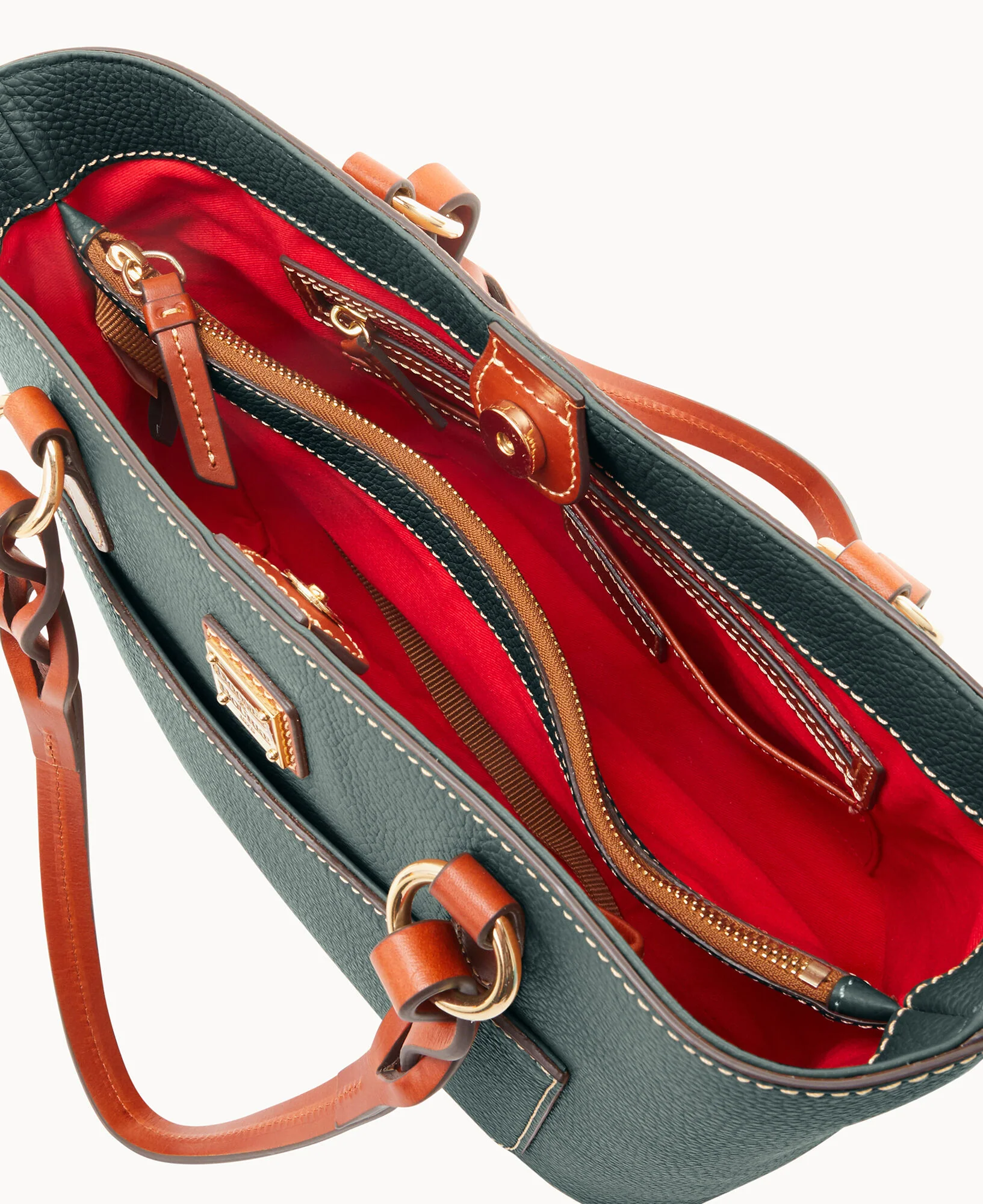 Pebble Grain Small Gretchen Tote - Image 33