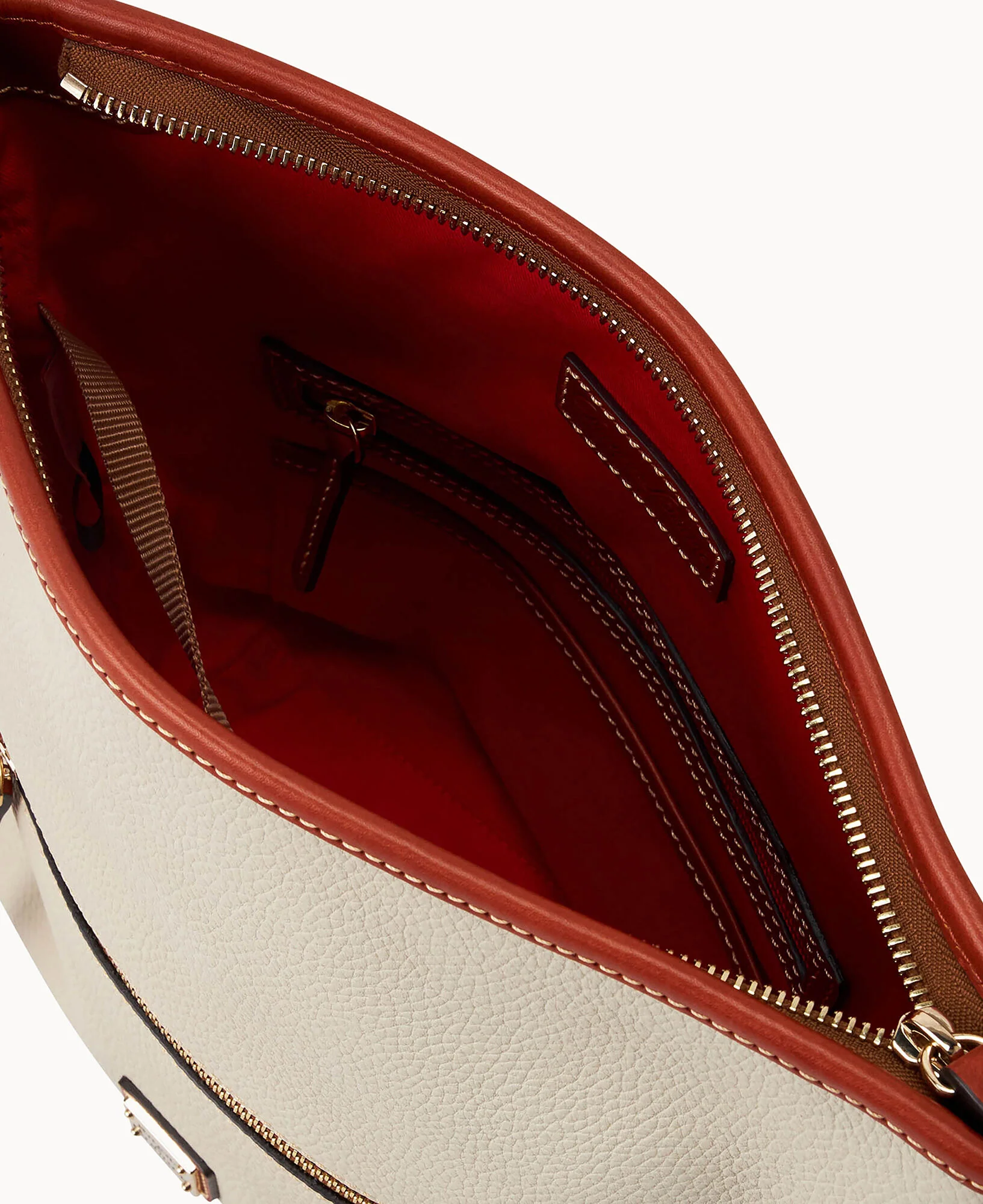 Pebble Grain Small Hobo Crossbody - Image 11