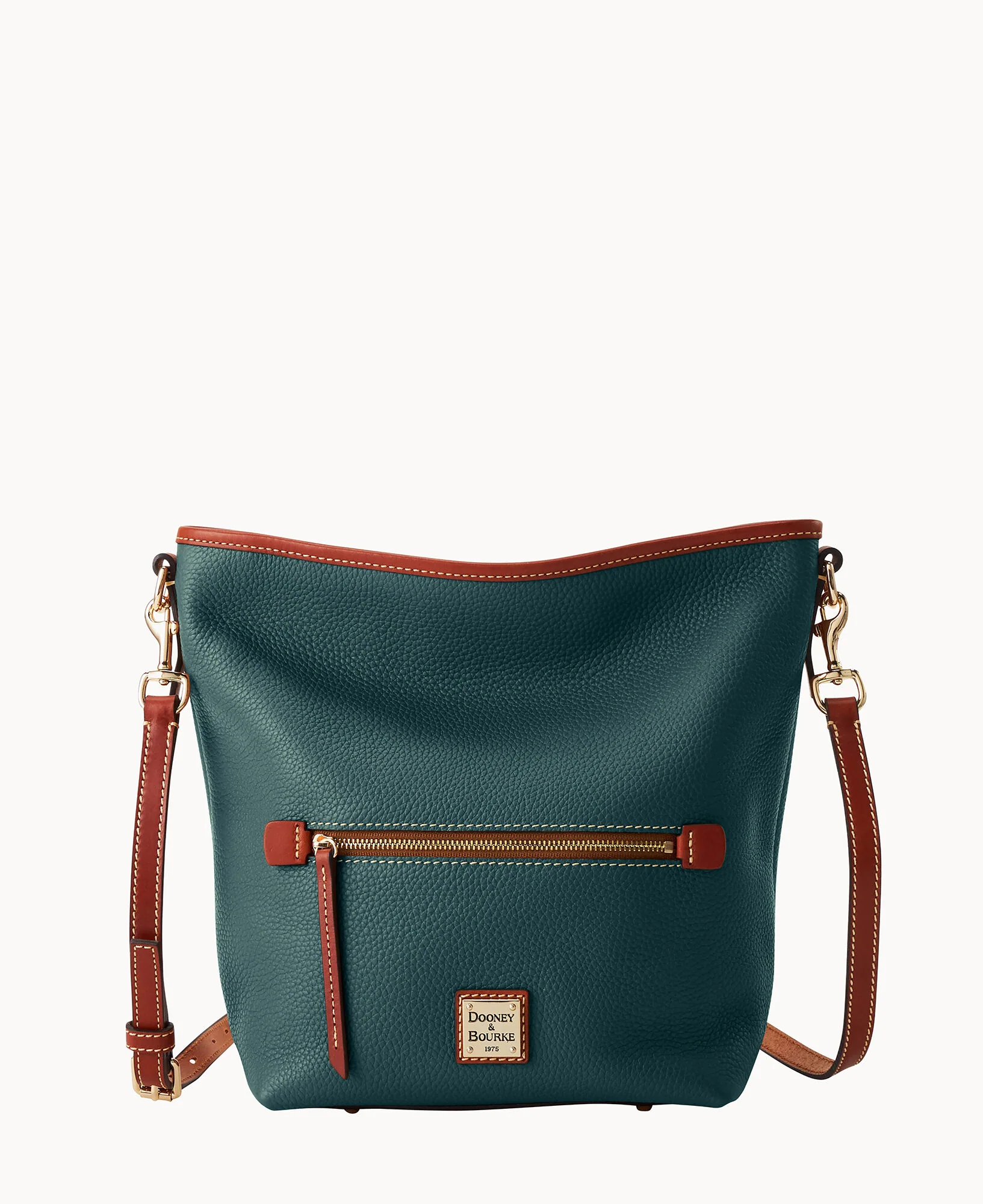 Pebble Grain Small Hobo Crossbody - Image 17