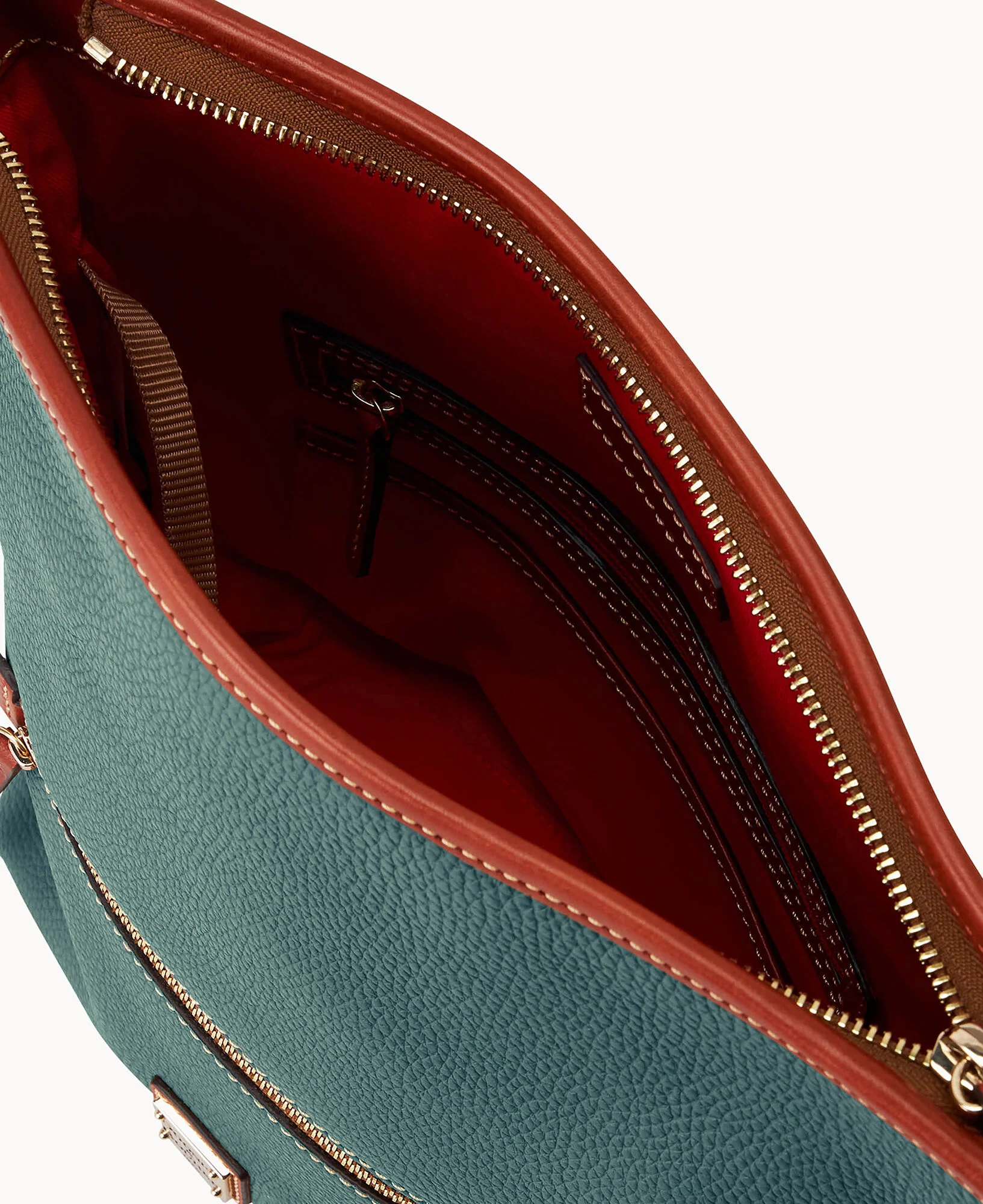 Pebble Grain Small Hobo Crossbody - Image 19