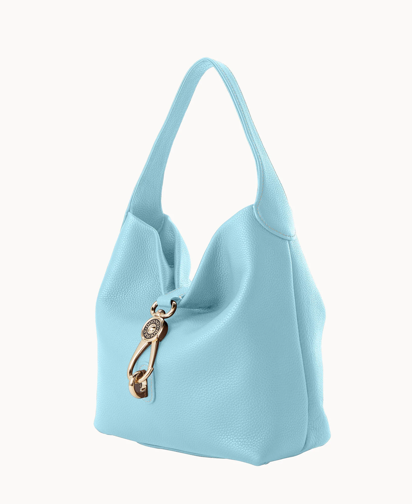 Pebble Grain Small Logo Lock Sac - Image 2