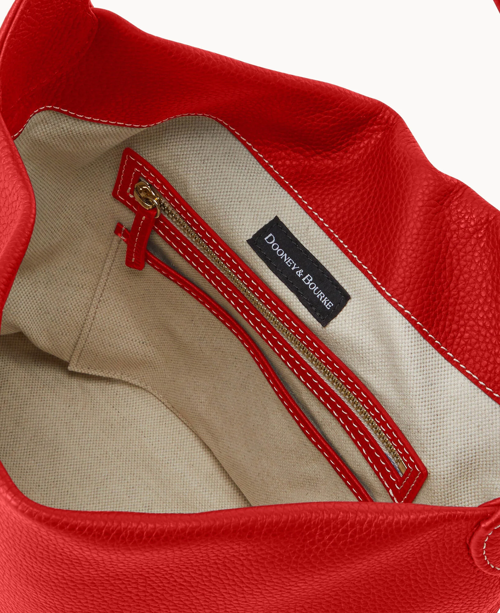 Pebble Grain Small Logo Lock Sac - Image 31