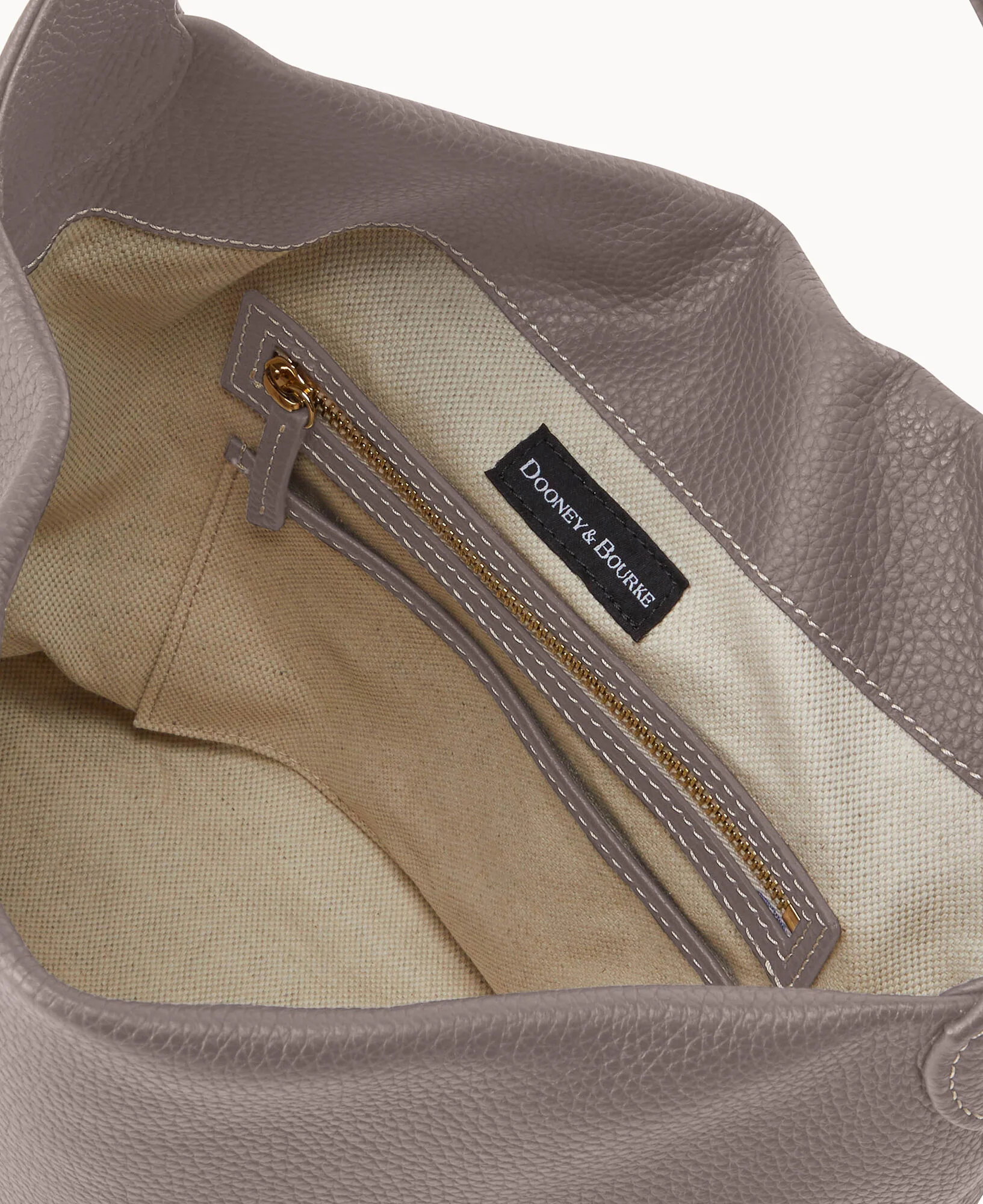 Pebble Grain Small Logo Lock Sac - Image 43