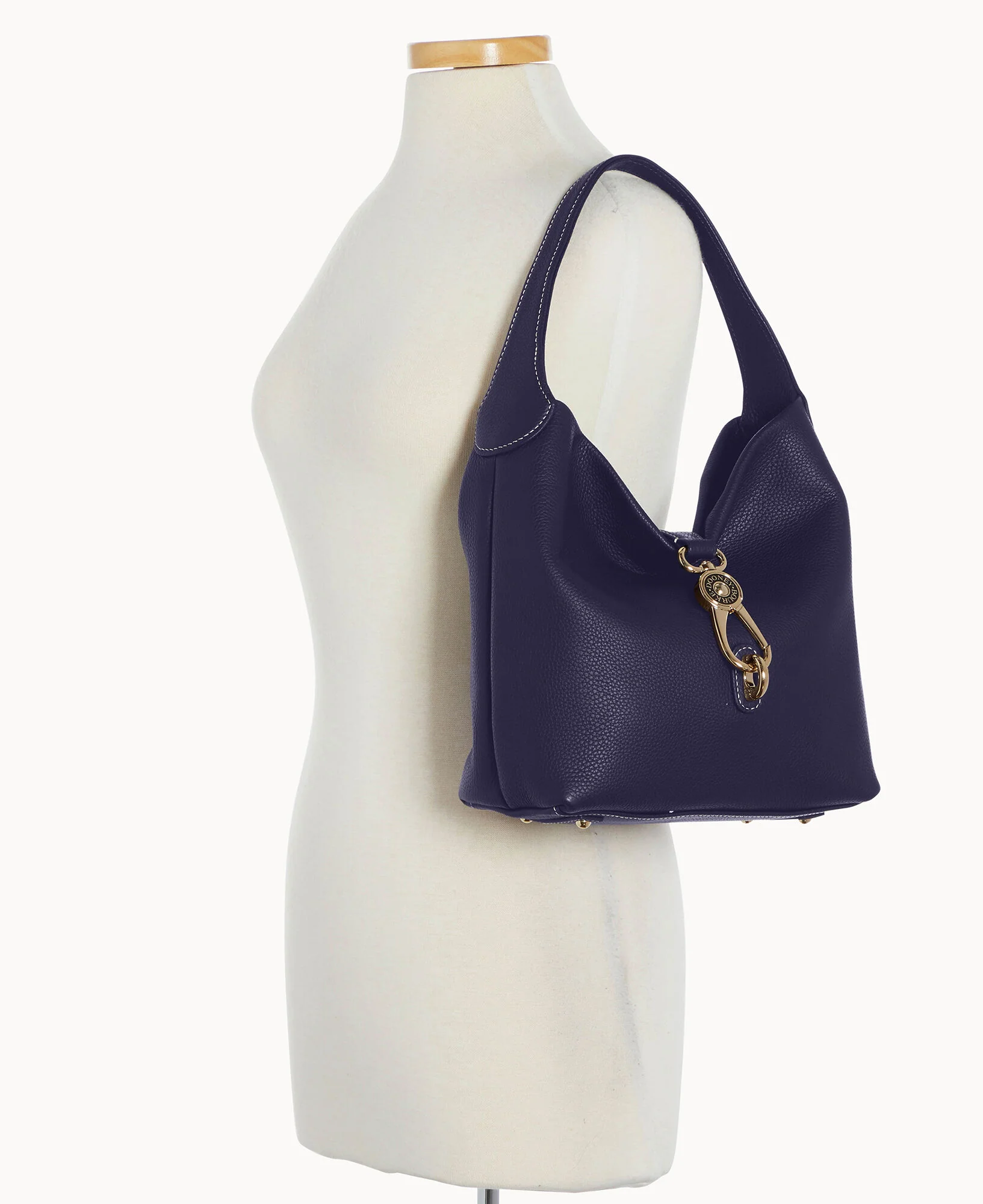 Pebble Grain Small Logo Lock Sac - Image 8