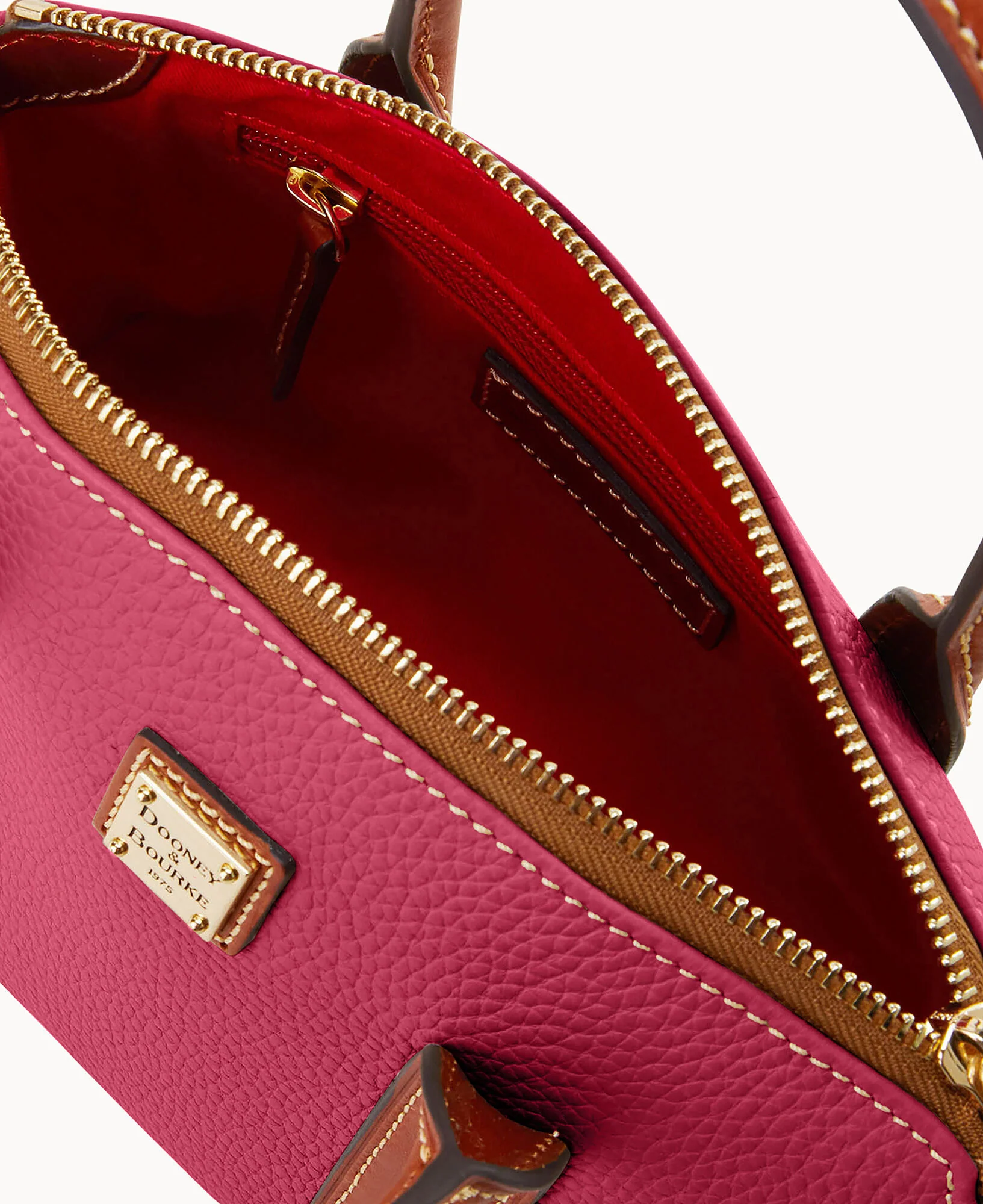 Pebble Grain Small Madeline Satchel - Image 18