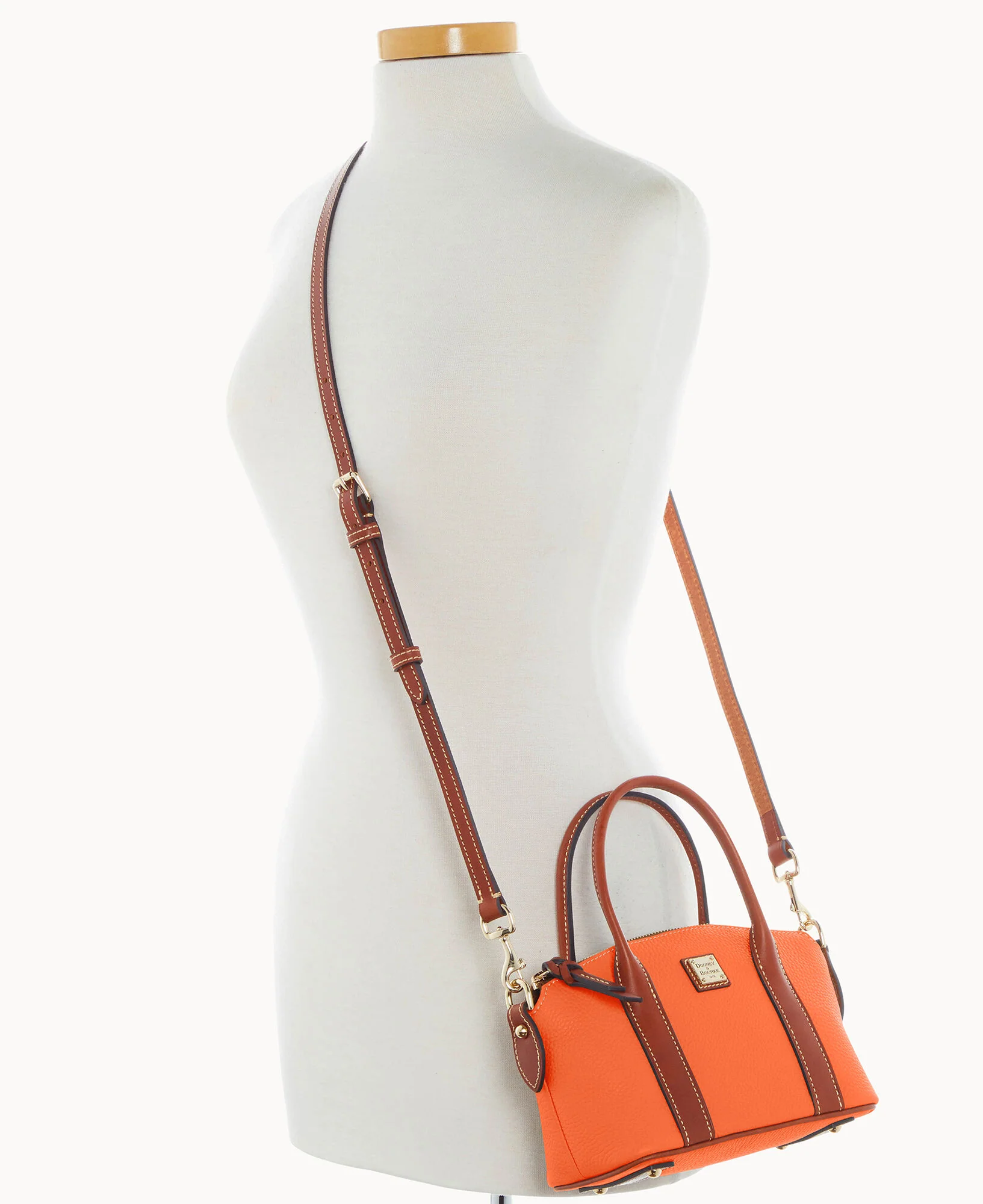 Pebble Grain Small Madeline Satchel - Image 25