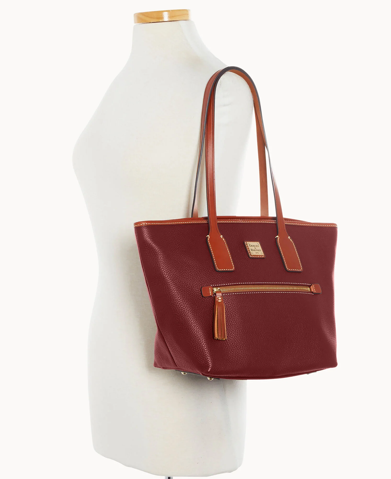 Pebble Grain Small Tote - Image 60
