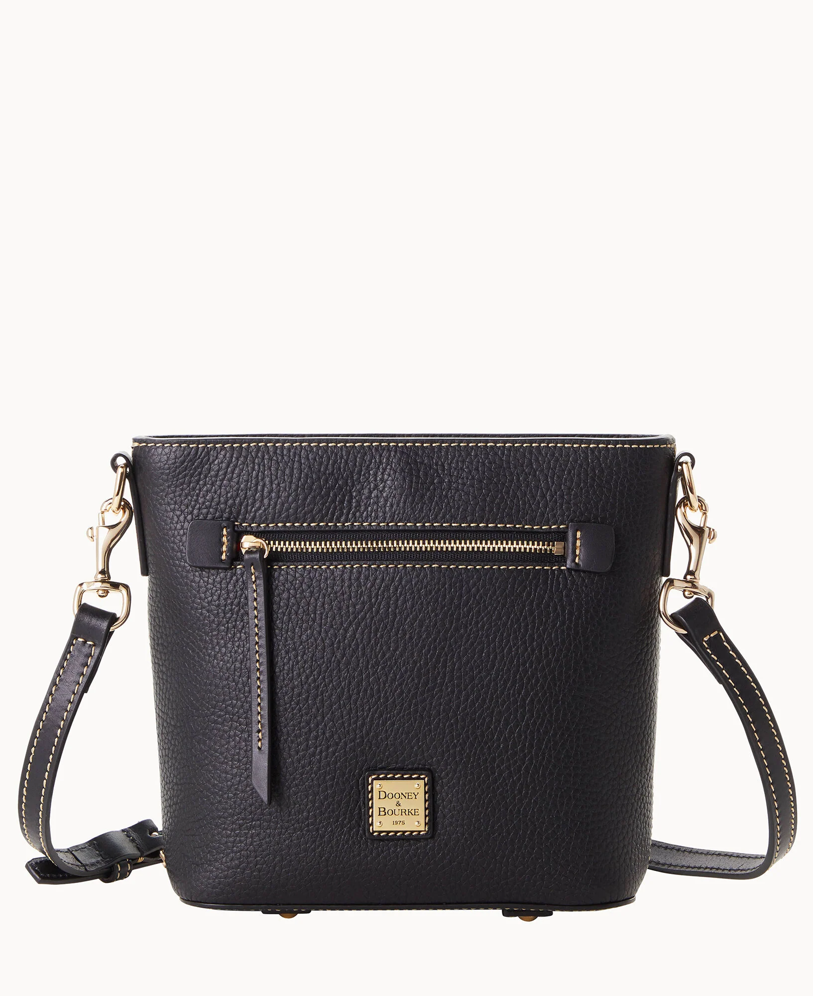 Pebble Grain Small Zip Crossbody - Image 13