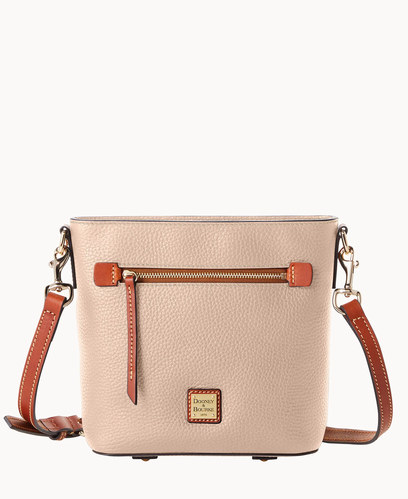 Pebble Grain Small Zip Crossbody - Image 17