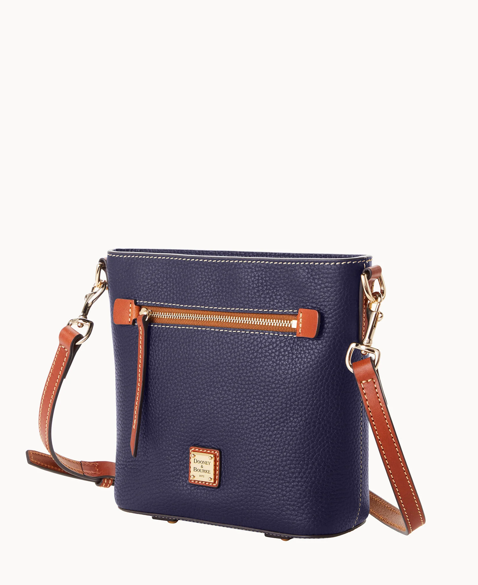 Pebble Grain Small Zip Crossbody - Image 22