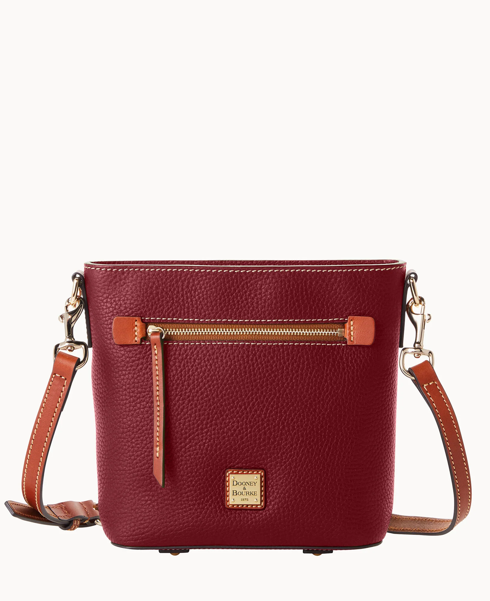 Pebble Grain Small Zip Crossbody - Image 37