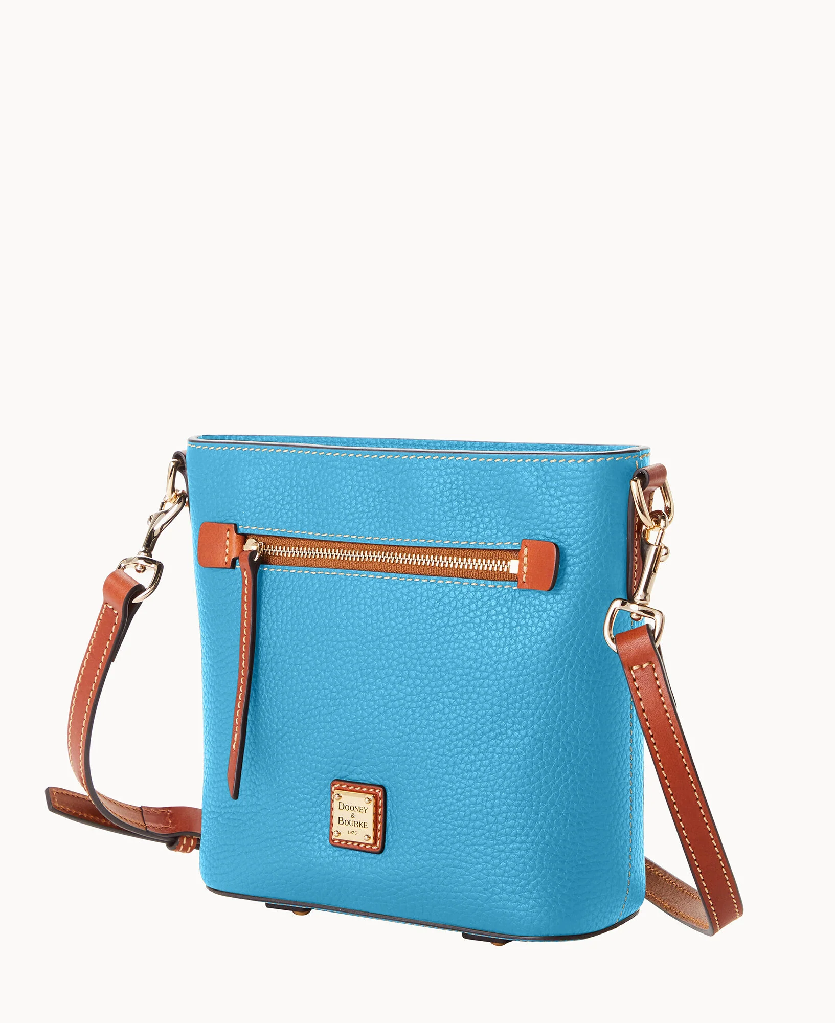 Pebble Grain Small Zip Crossbody - Image 42