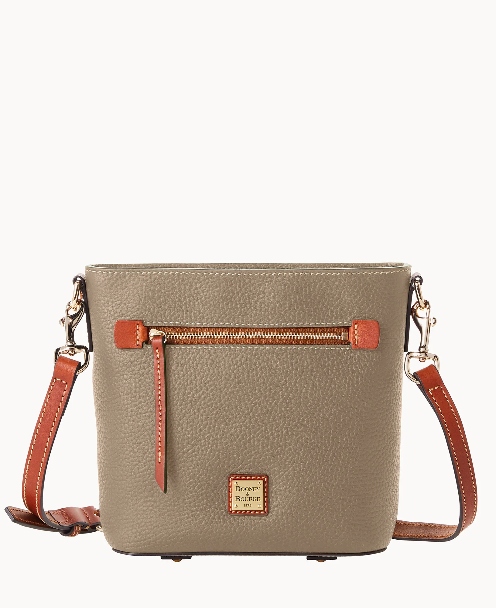 Pebble Grain Small Zip Crossbody - Image 5