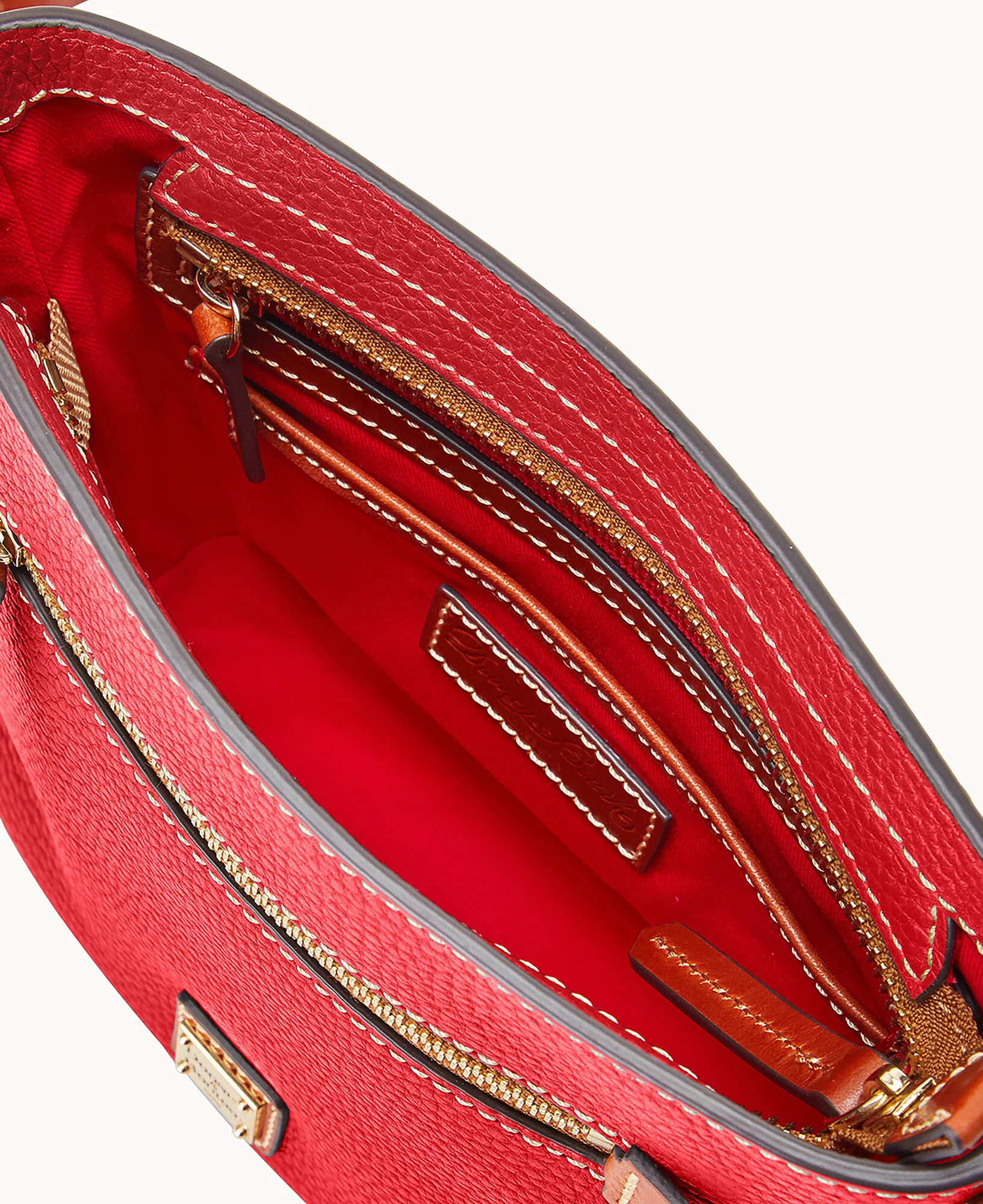 Pebble Grain Small Zip Crossbody - Image 59