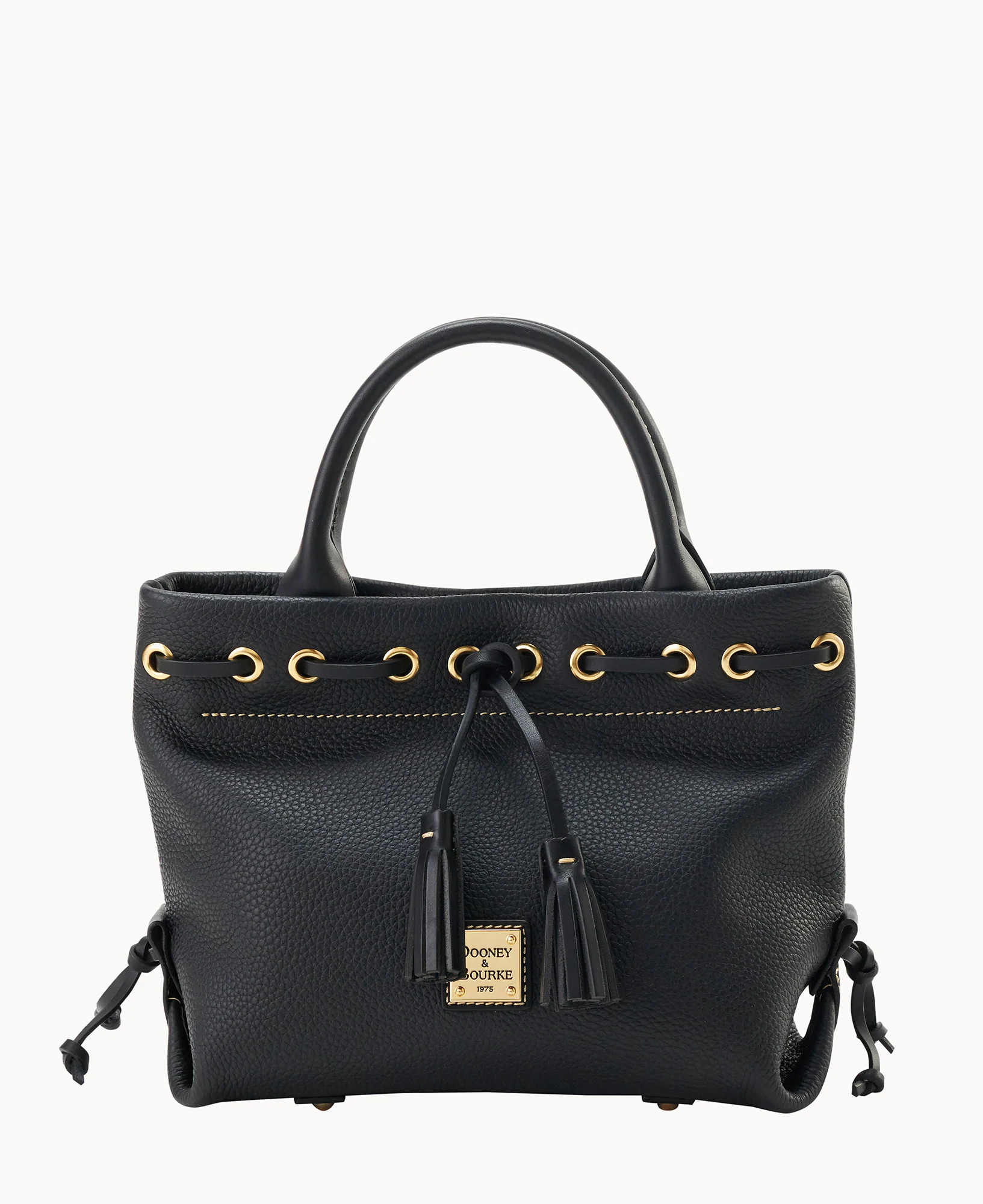 Pebble Grain Tassel Tote
