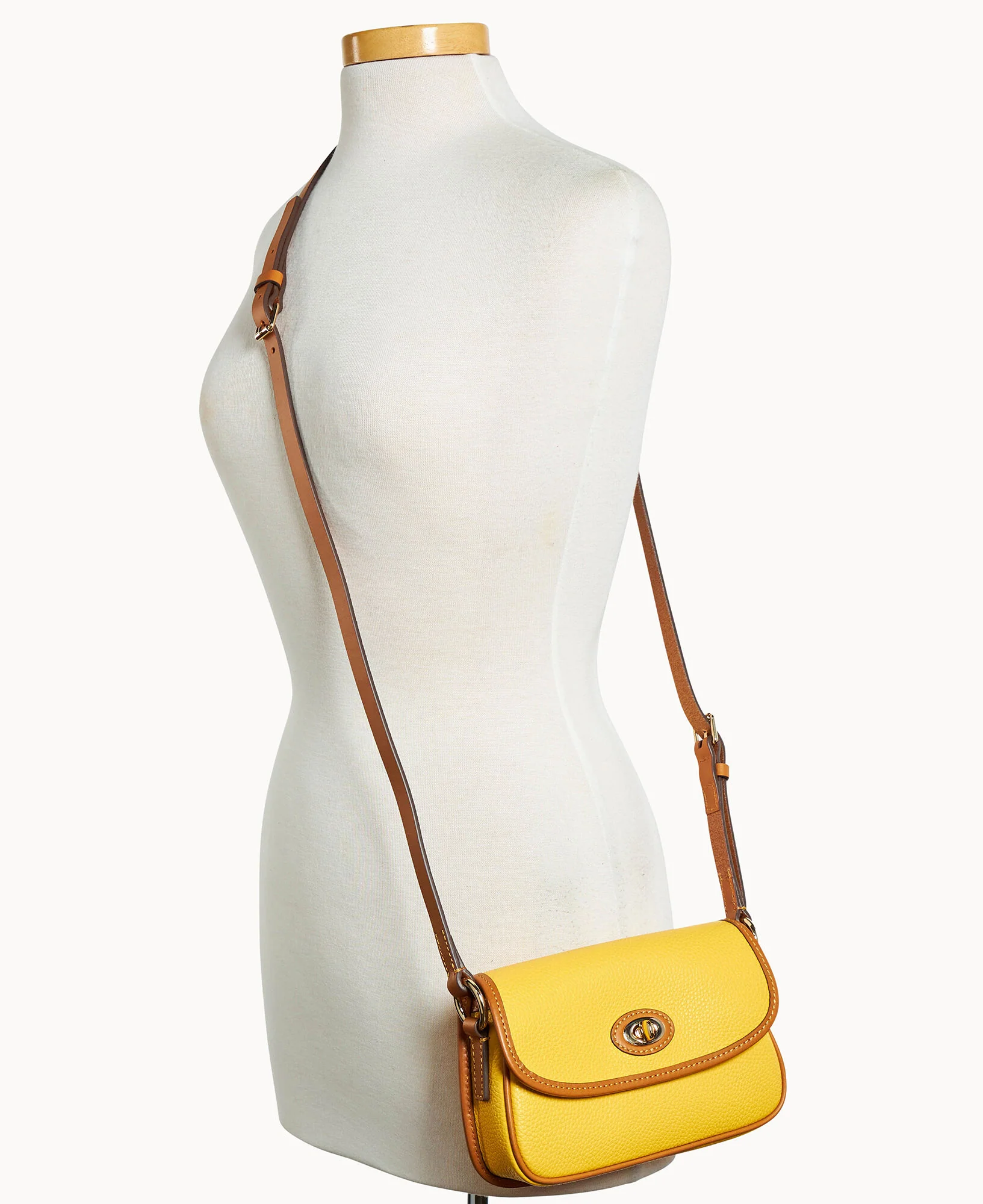 Pebble Grain Turnlock Crossbody 22 - Image 35