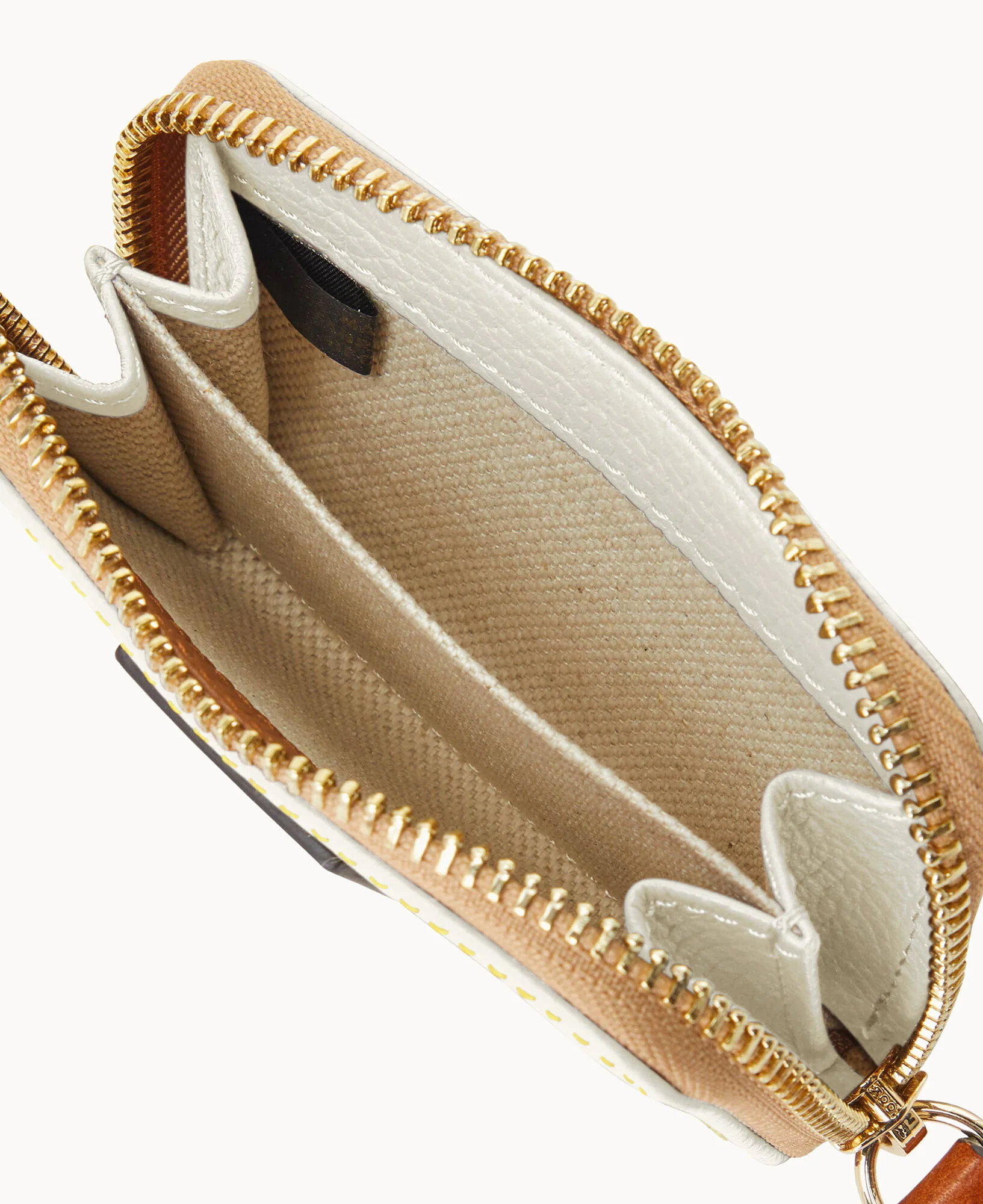 Pebble Grain Zip Around Credit Card Case - Image 27