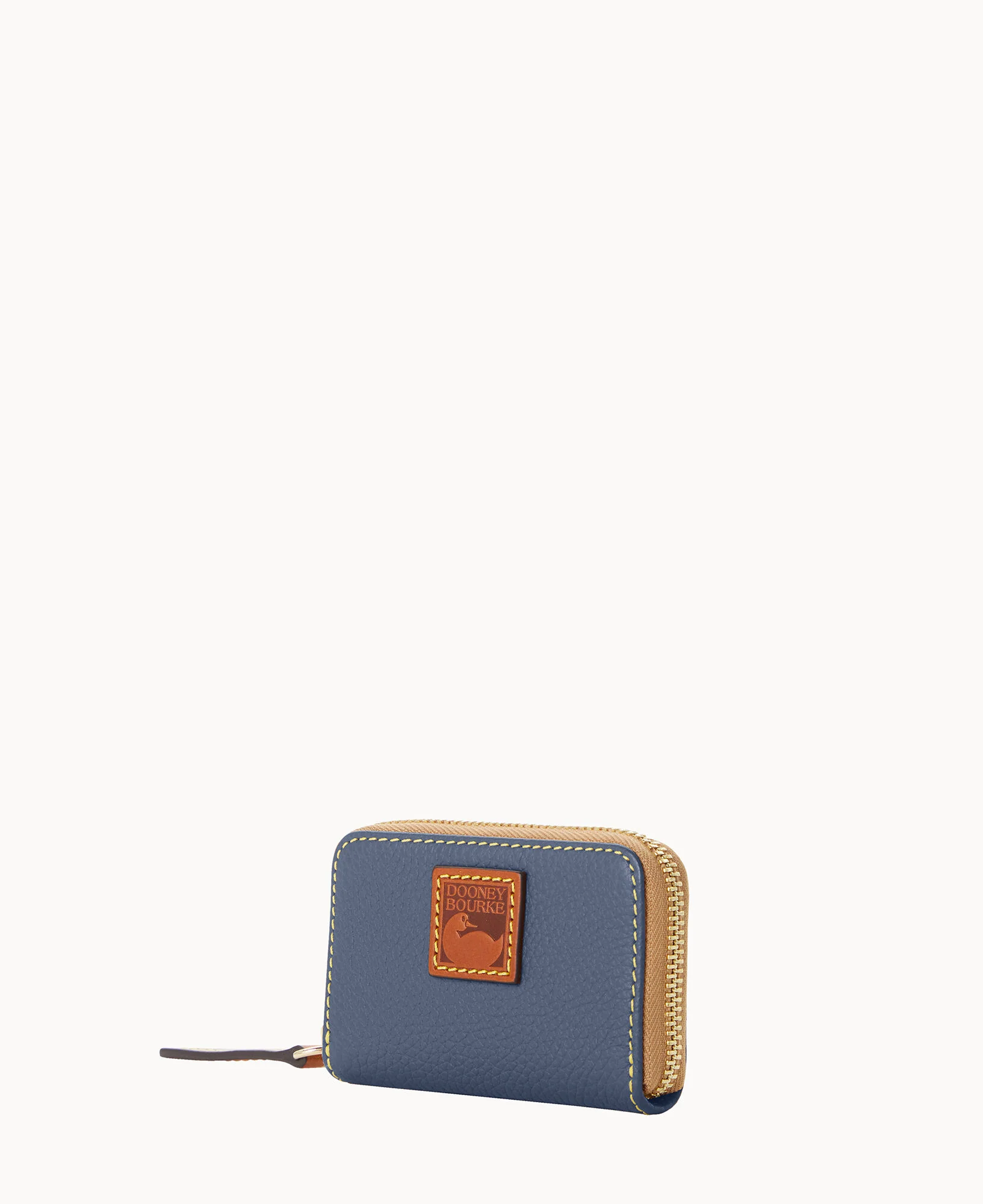 Pebble Grain Zip Around Credit Card Case - Image 32
